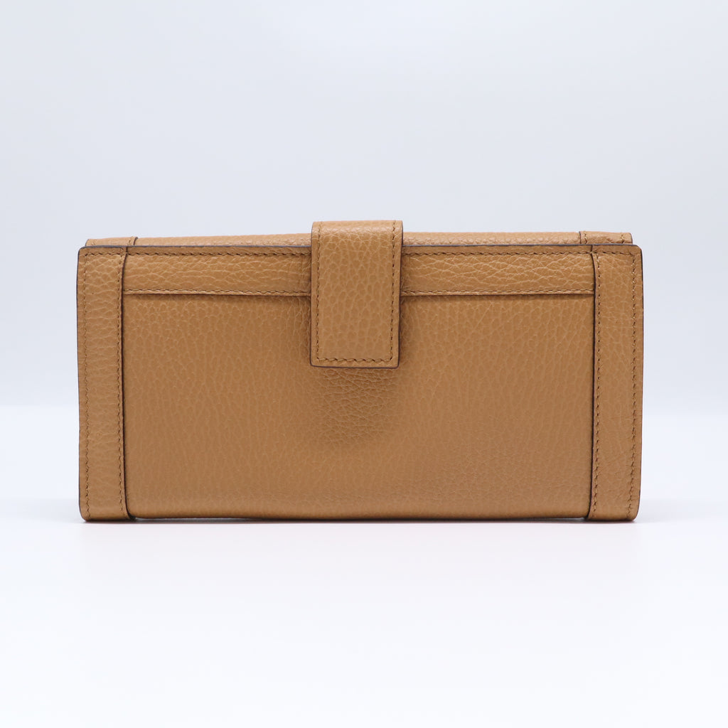 Nailhead Accent Leather Wallet W21662