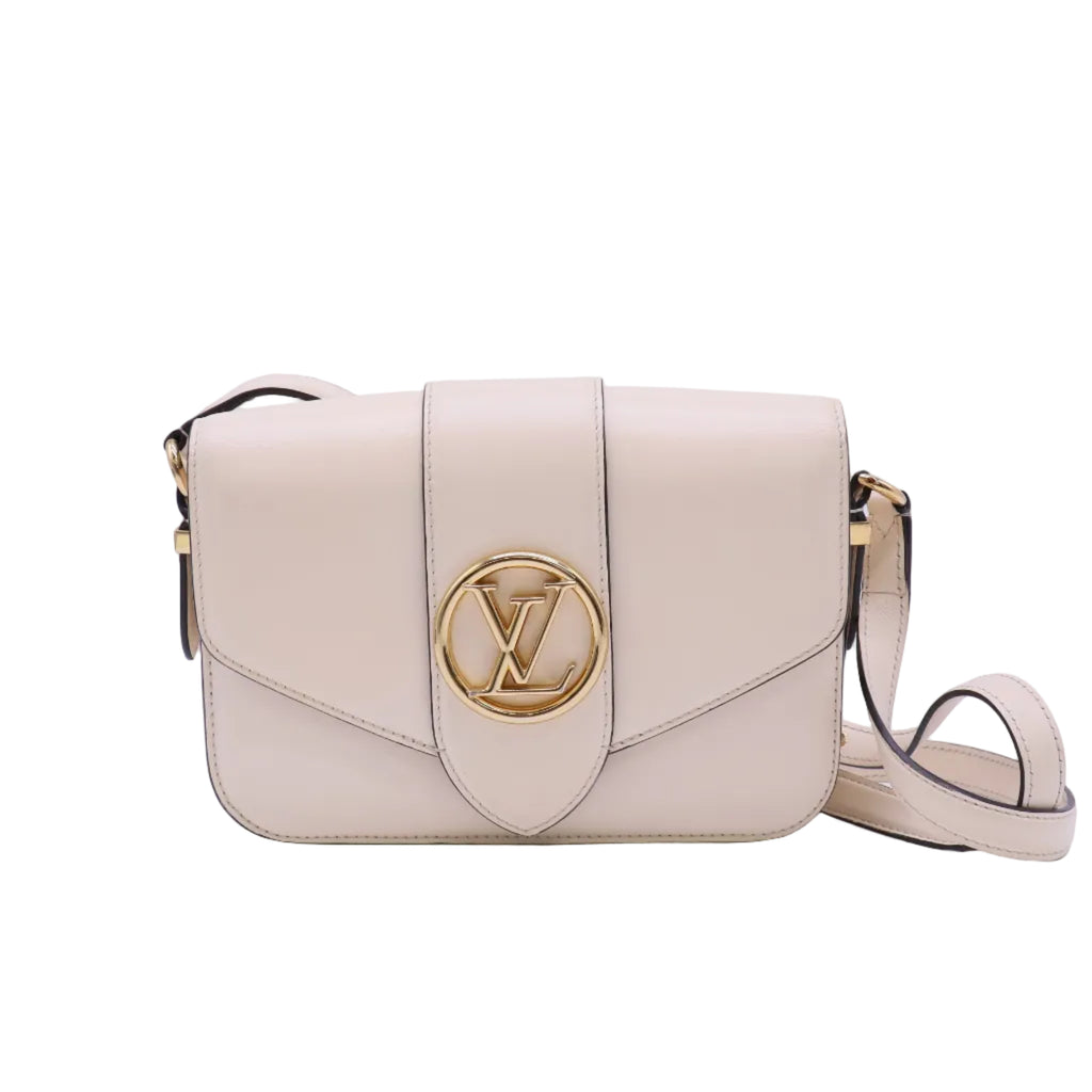 Louis Vuitton LV Pont 9 Smooth Leather Shoulder Bag twins B22629