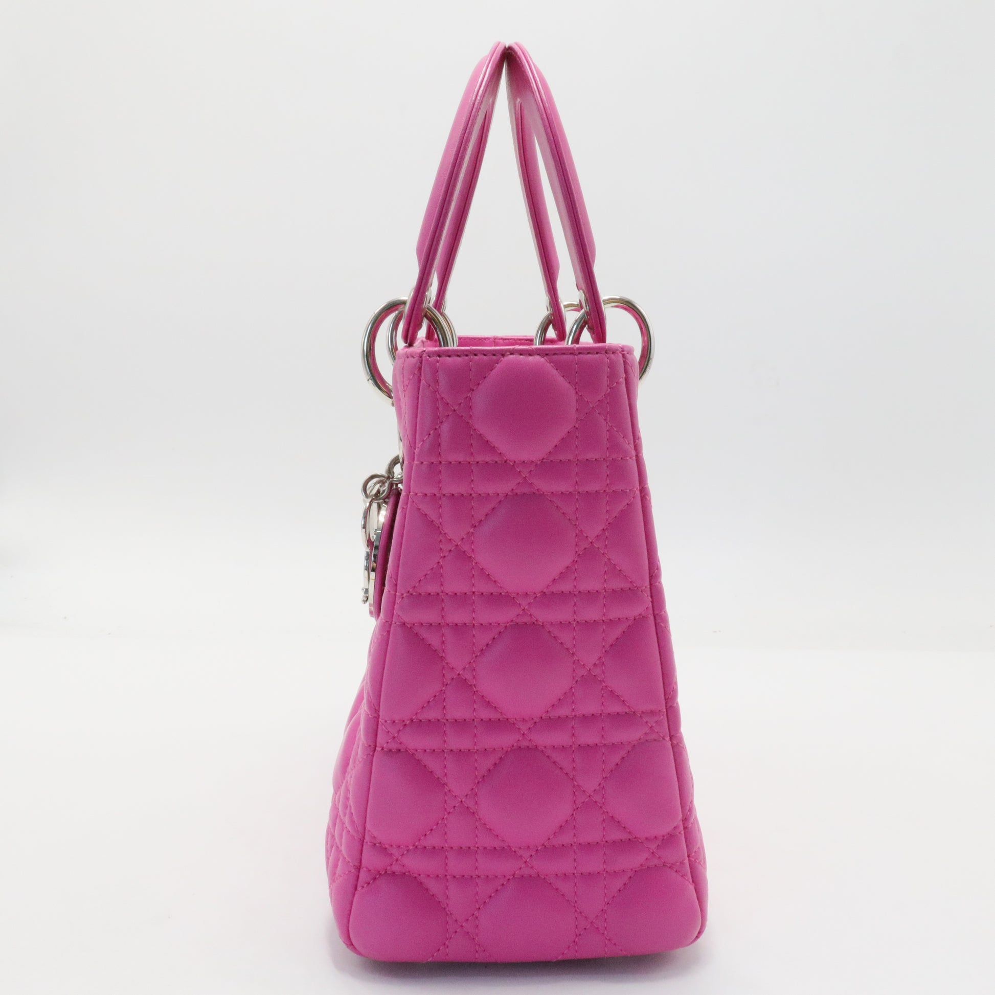 Lady Dior Bag Cannage Quilt Lambskin Medium