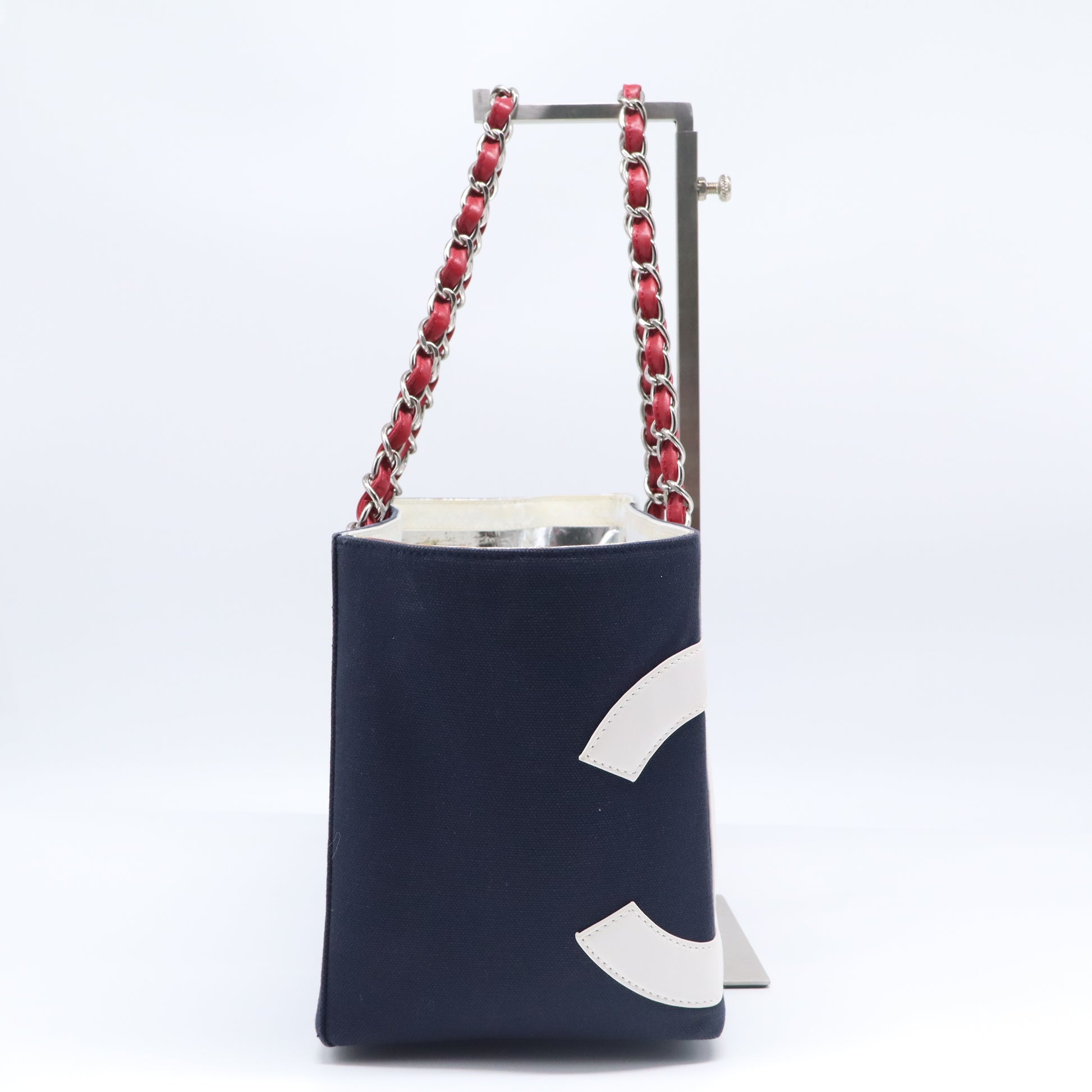 Chanel Canvas No. 5 Chocolate Bar Tote Bag B22174