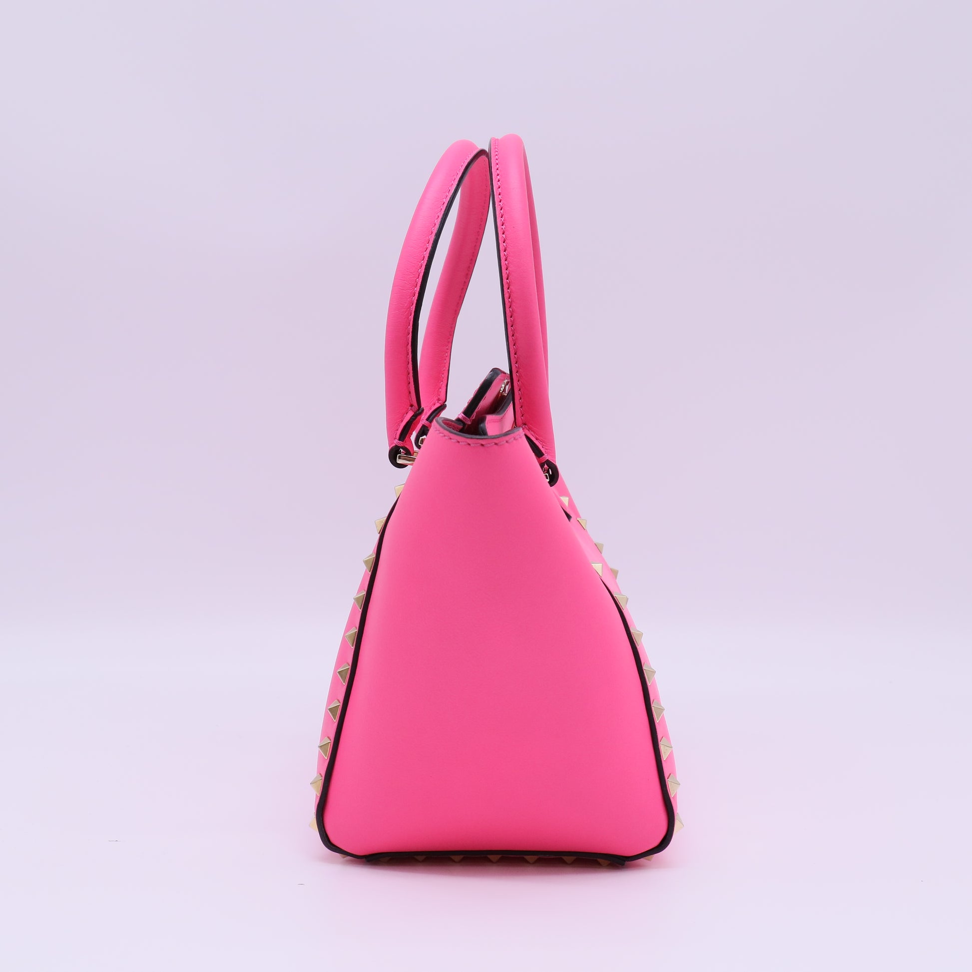 Valentino Garavani Rockstud Small Double Handle Tote Bag twins B21997