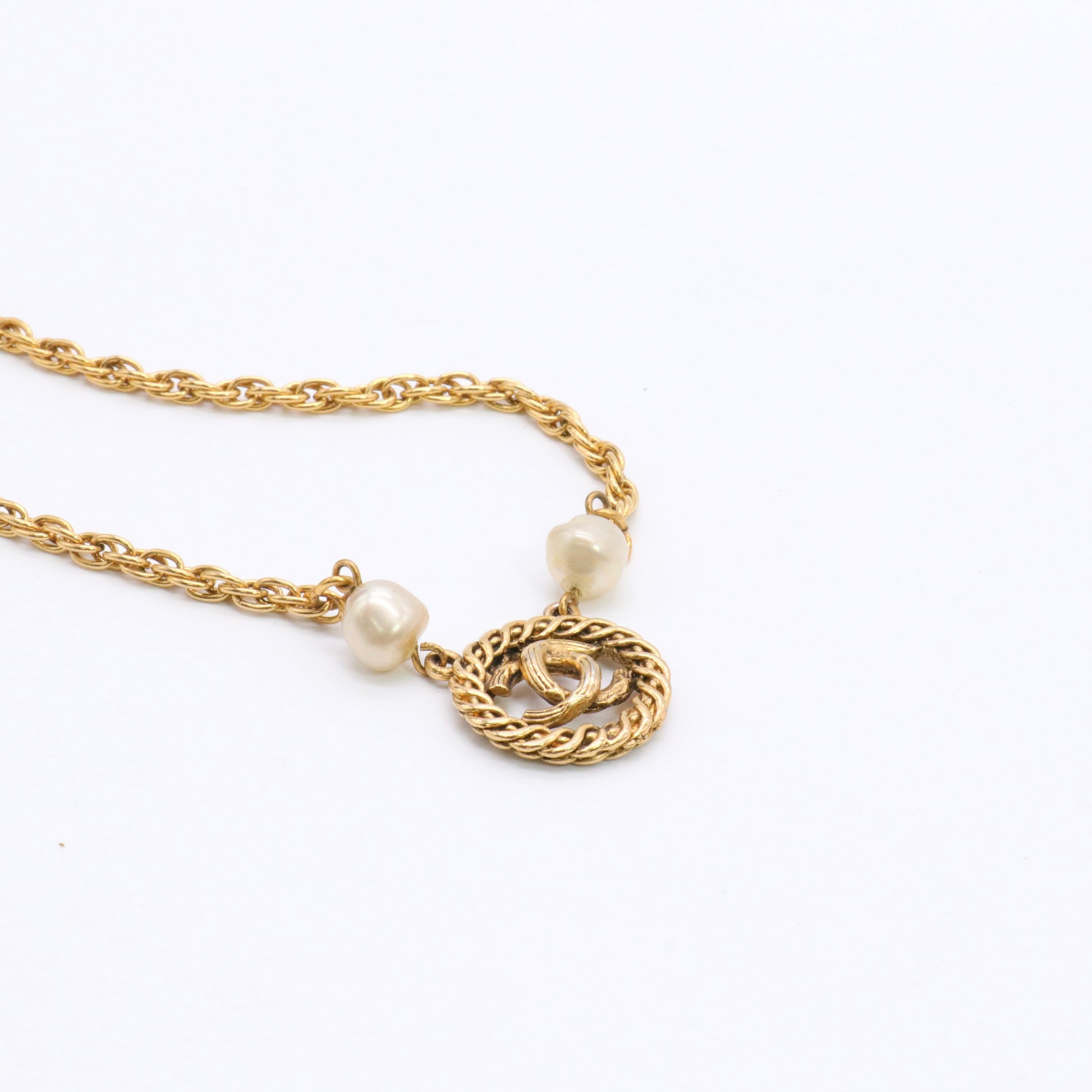 Vintage CC Collar Necklace