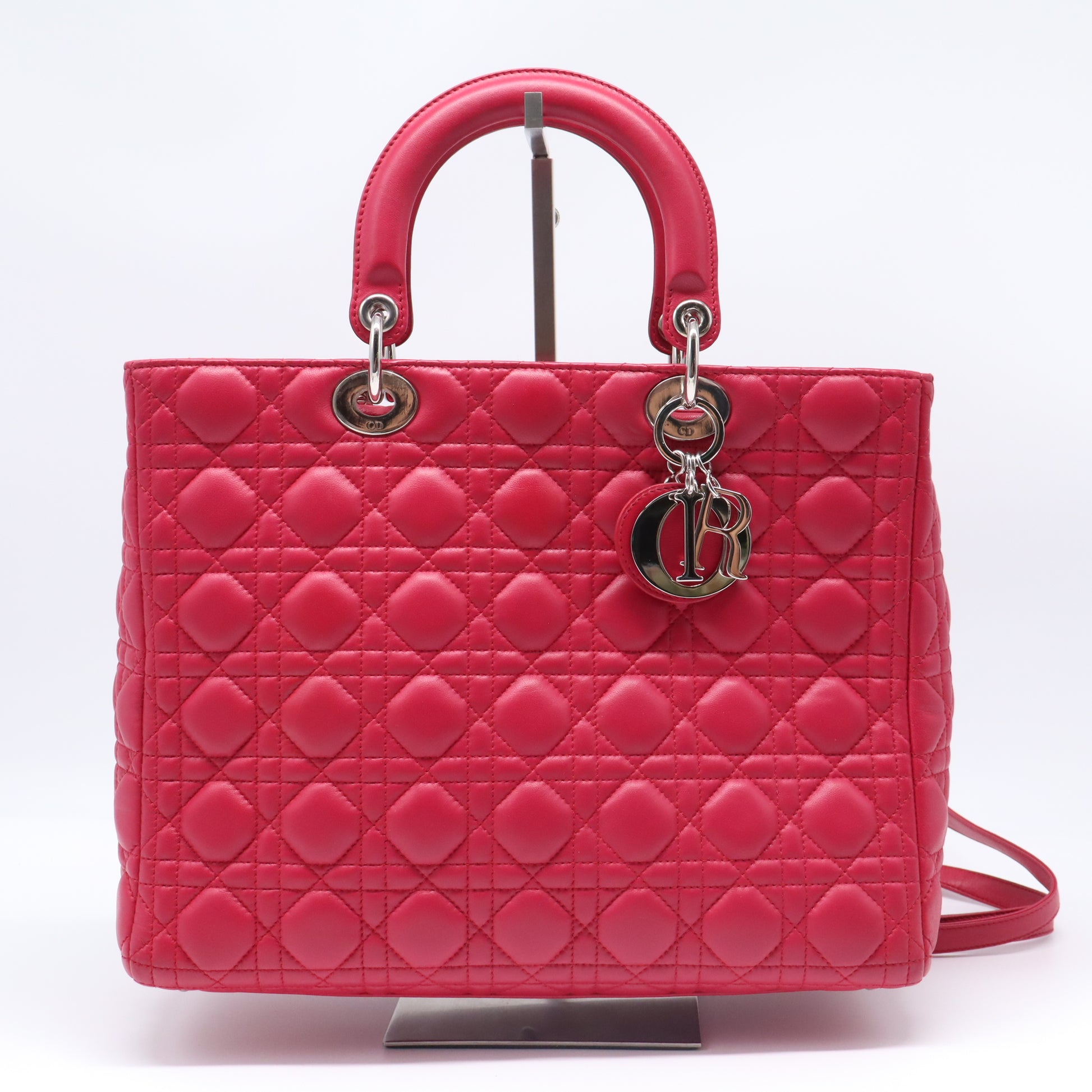 Lady Dior Bag Cannage Quilt Lambskin Large B22155