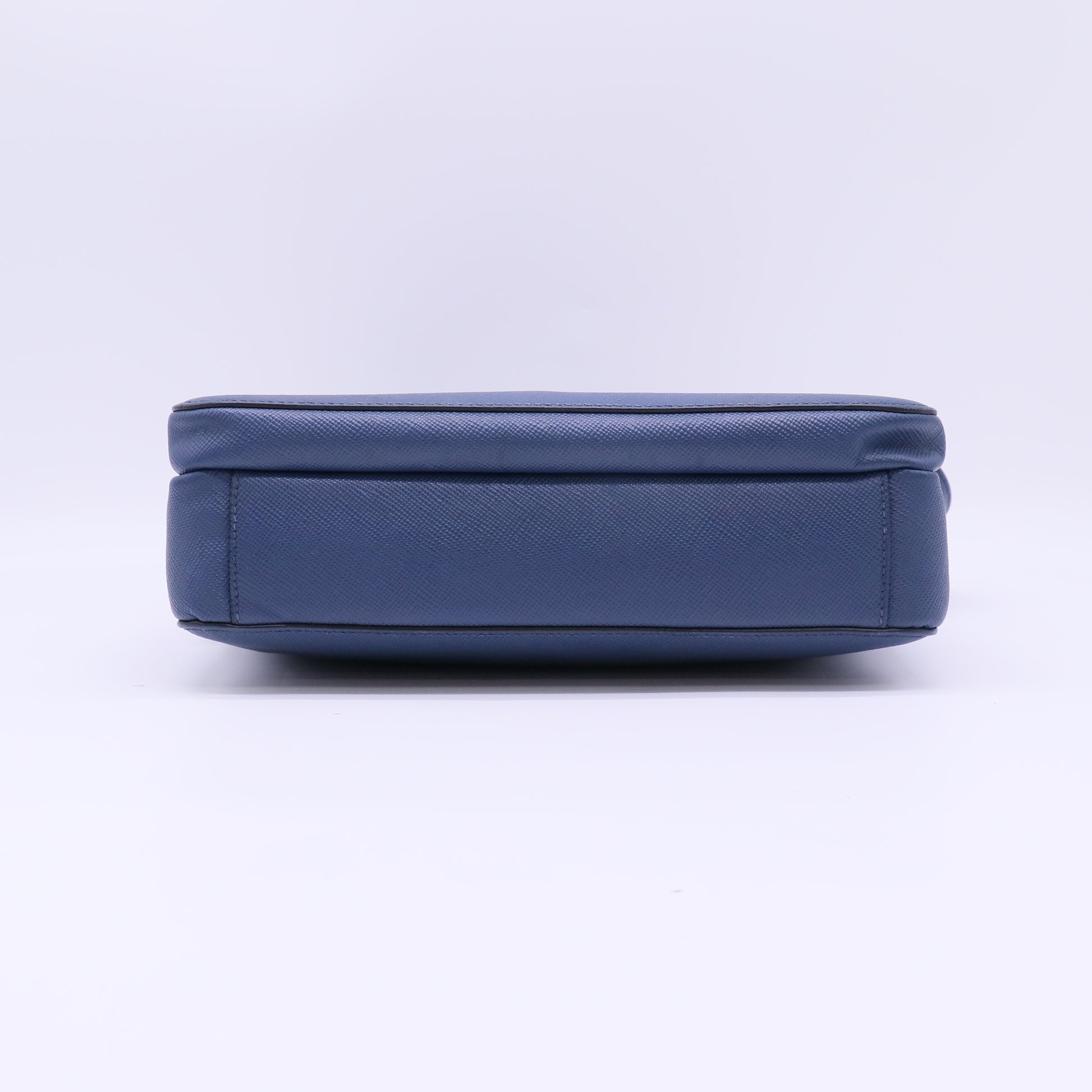 Front Pocket Messenger Bag Saffiano Leather Medium Twins B22432