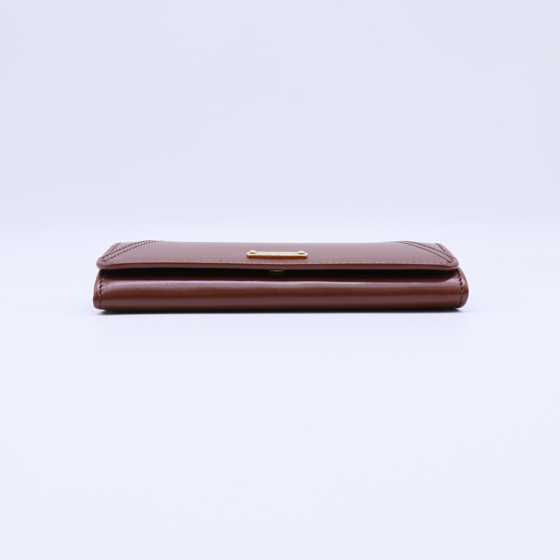 Burberry Logo Wallet Printed Leather twins W21699