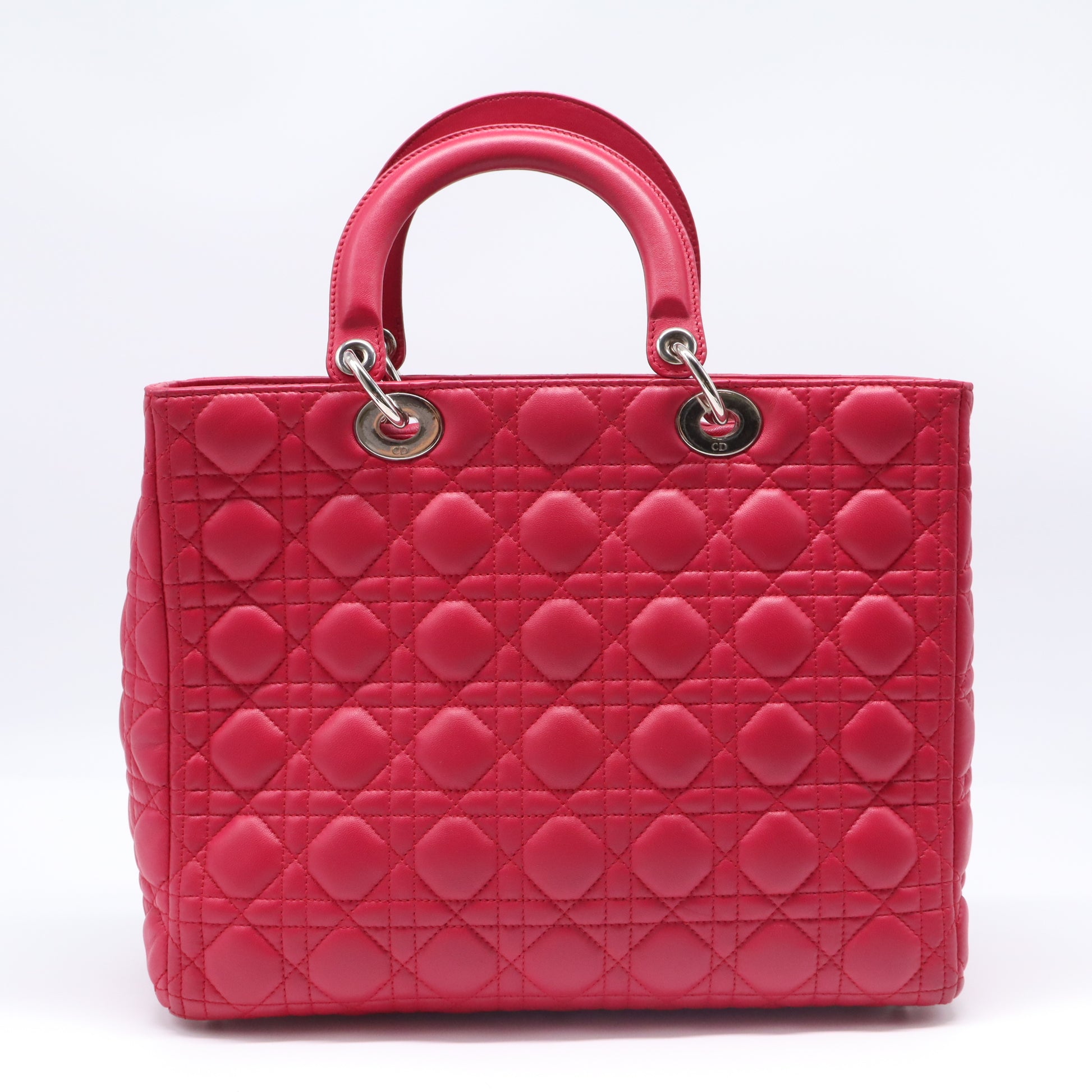 Lady Dior Bag Cannage Quilt Lambskin Large B22155