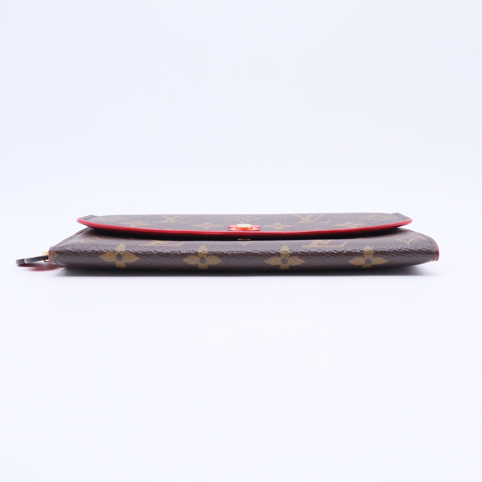 Monogram Bloom Flower Emilie Wallet Coquelicot W20443
