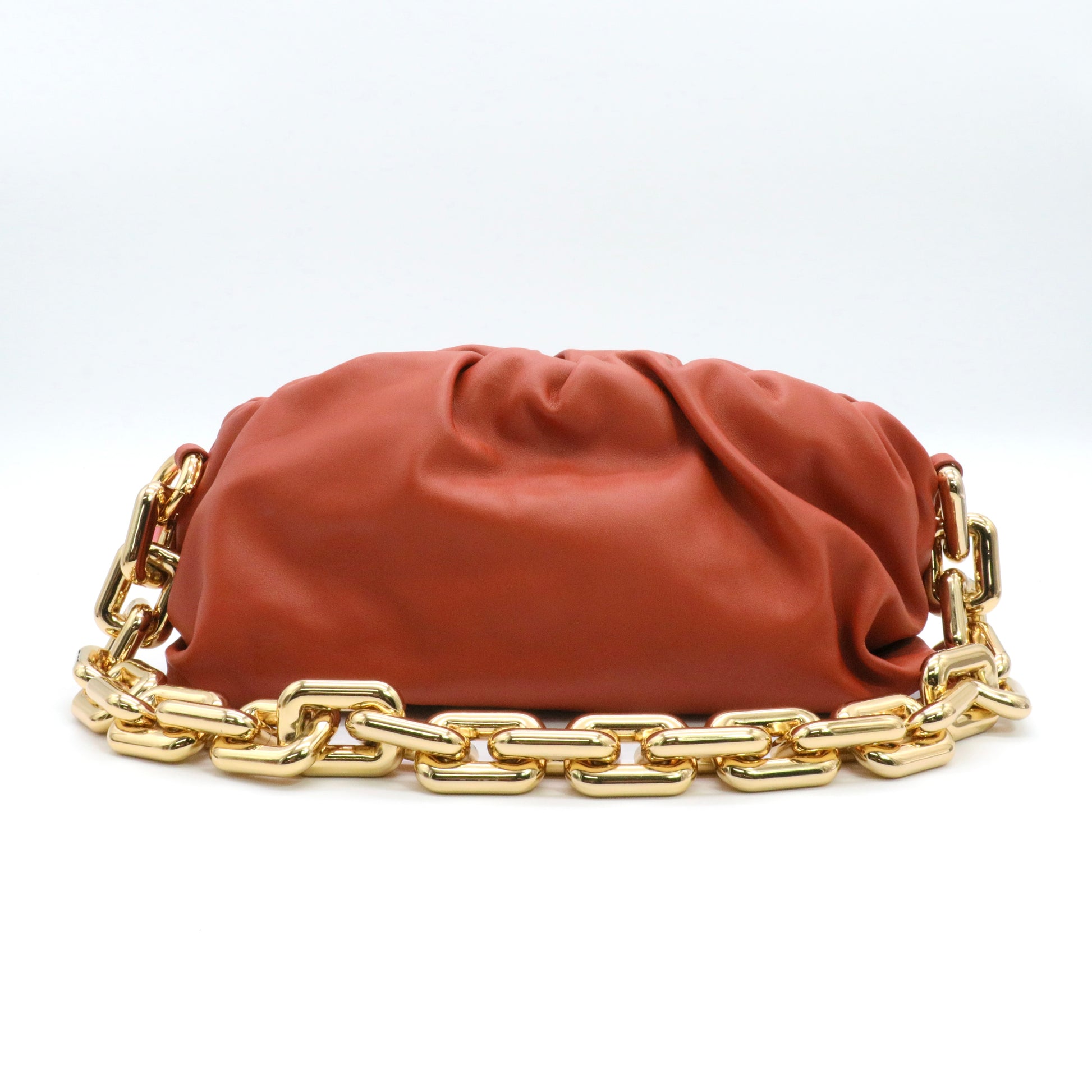Leather Chain Pouch Shoulder Bag Twins