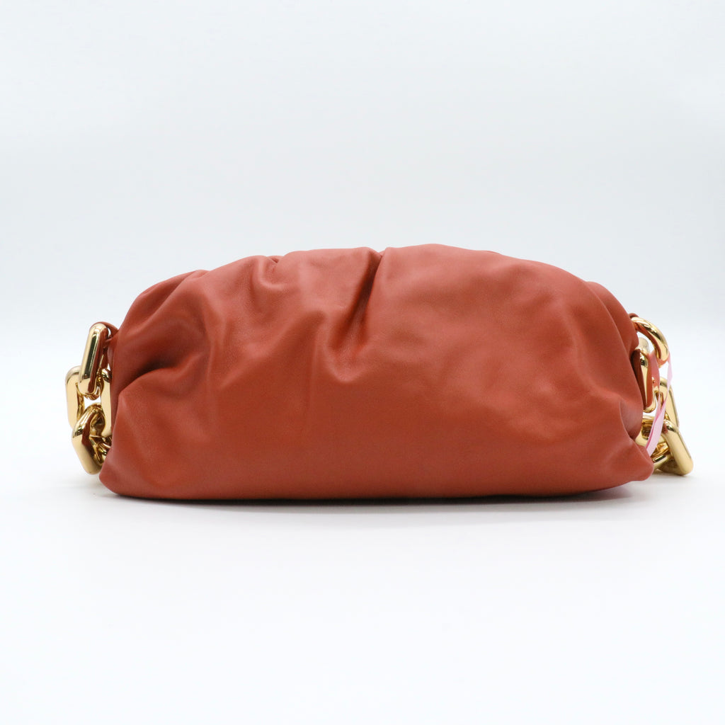 Leather Chain Pouch Shoulder Bag Twins