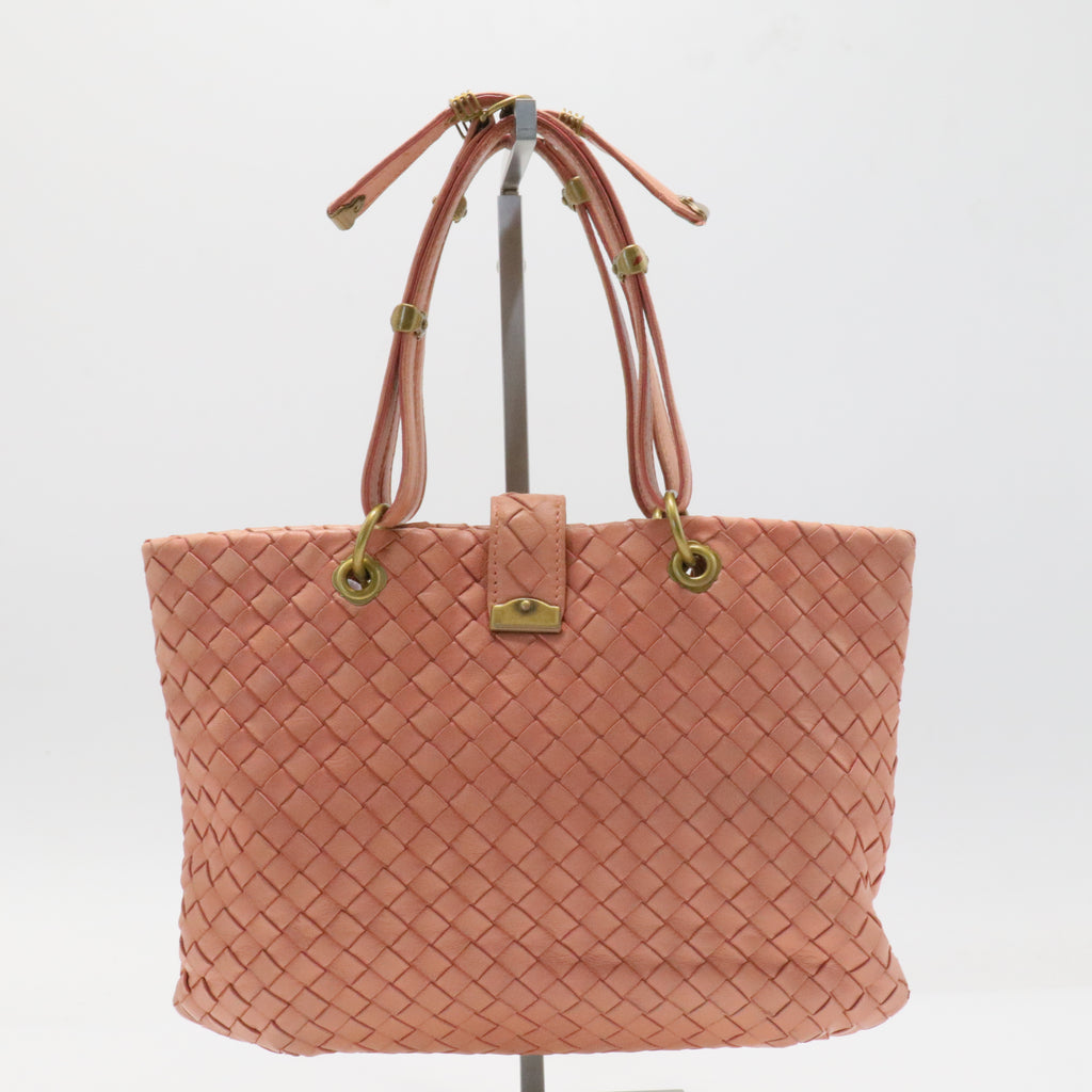 Capri Tote Intrecciato Nappa Small