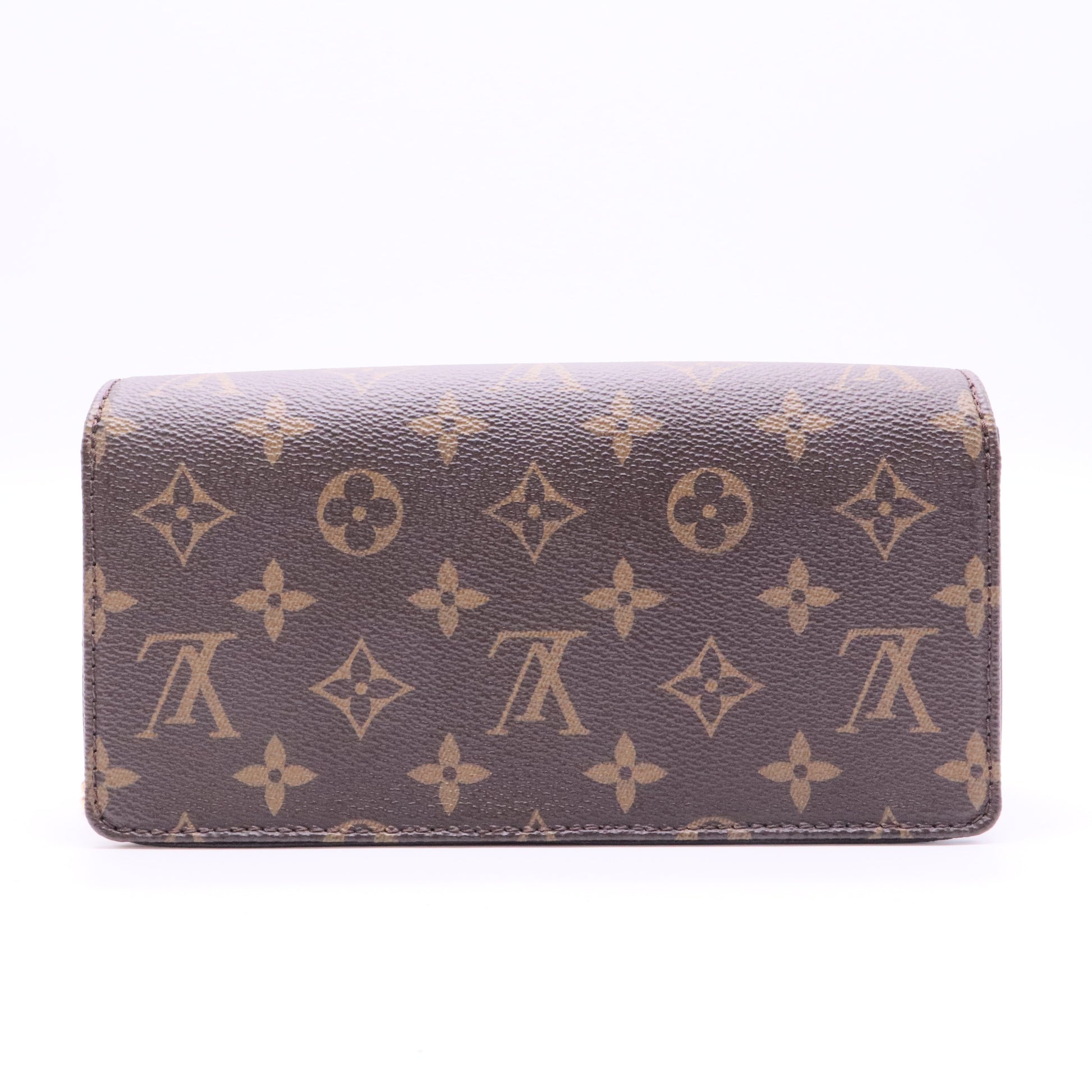 Monogram Canvas Lily Wallet on Chain J2186 Twins