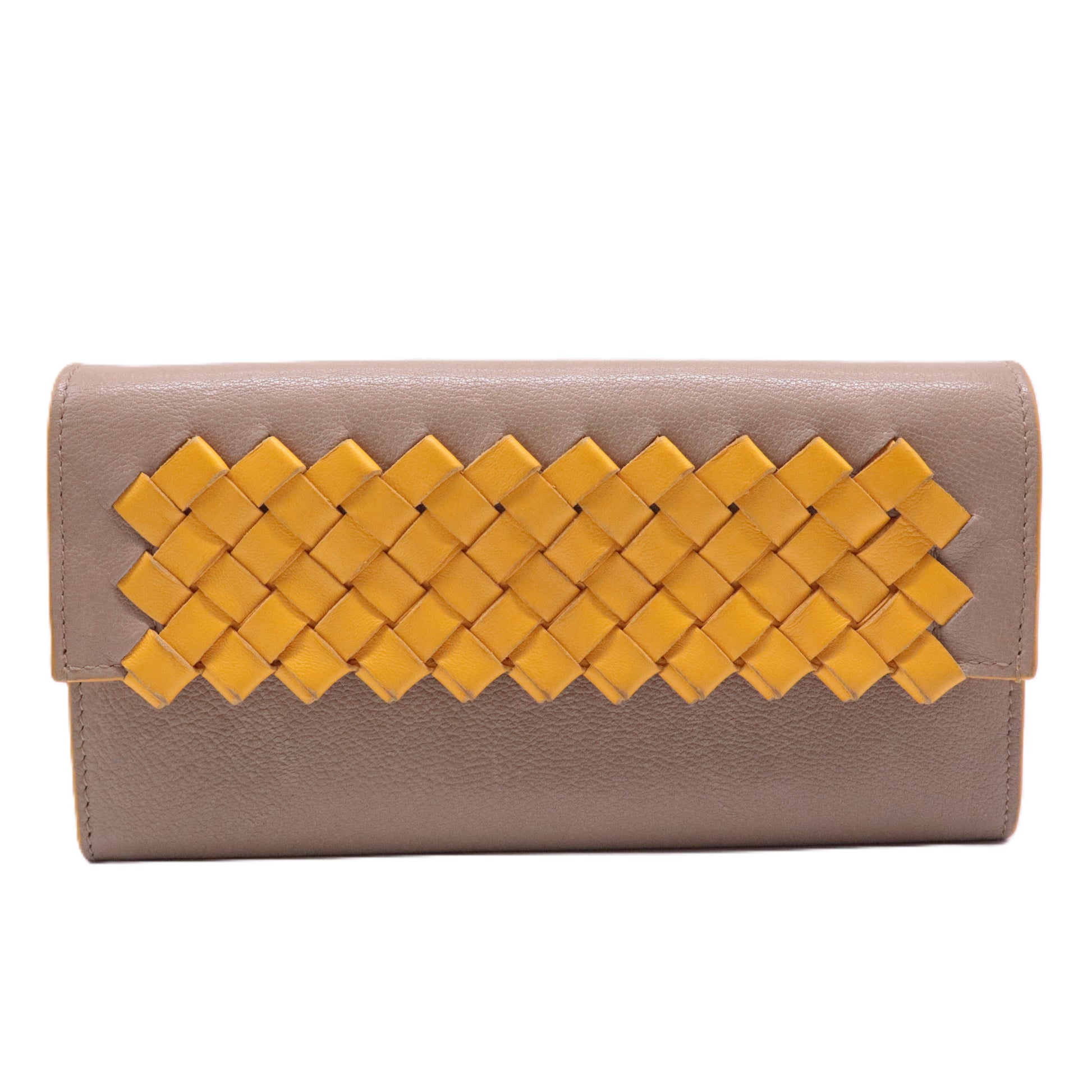 Signature Intrecciato Woven leather