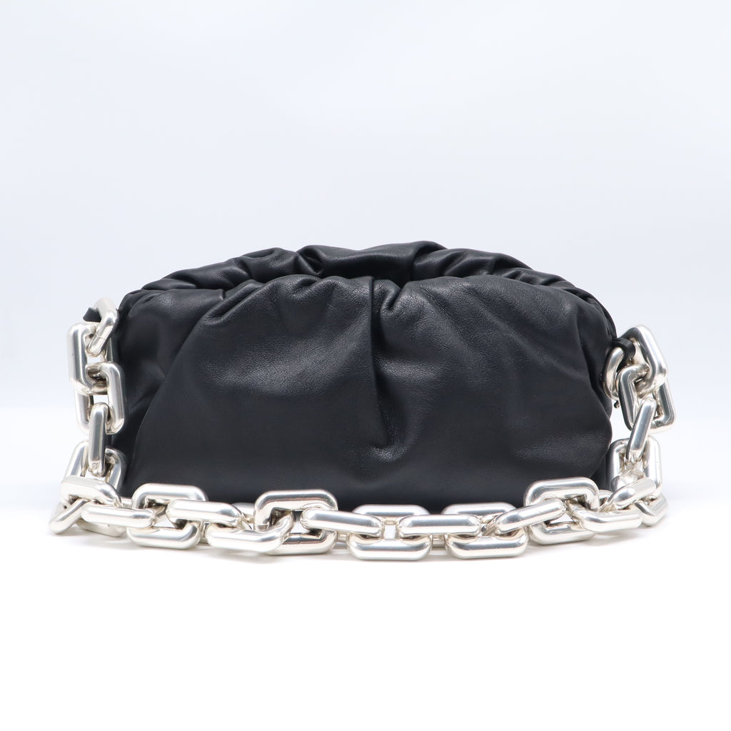Bottega Veneta Leather Chain Pouch B22076