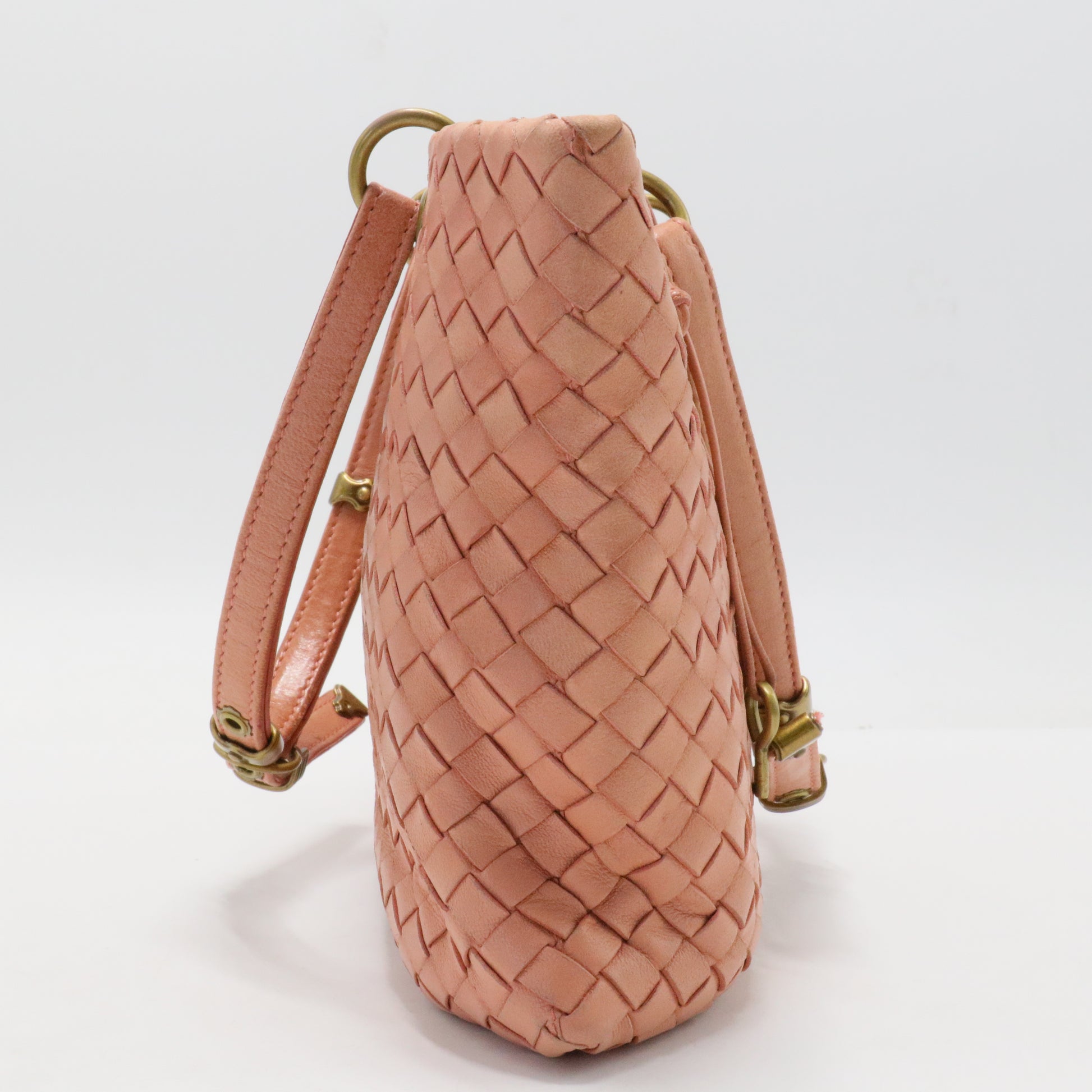 Capri Tote Intrecciato Nappa Small