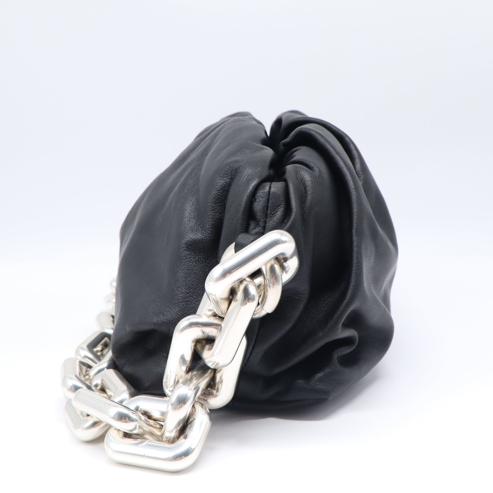 Bottega Veneta Leather Chain Pouch B22076