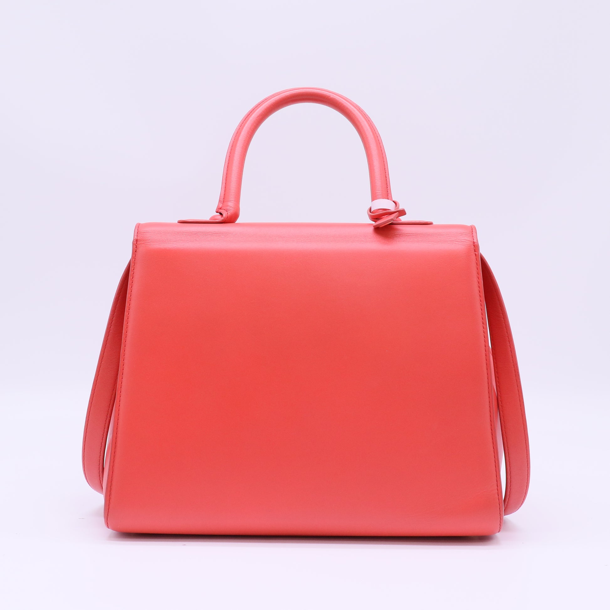 Delvaux Brillant MM Box Calfskin Top Handle Bag twins B22540