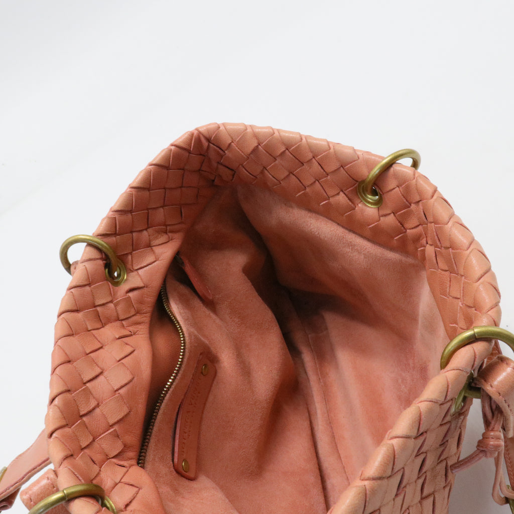 Capri Tote Intrecciato Nappa Small