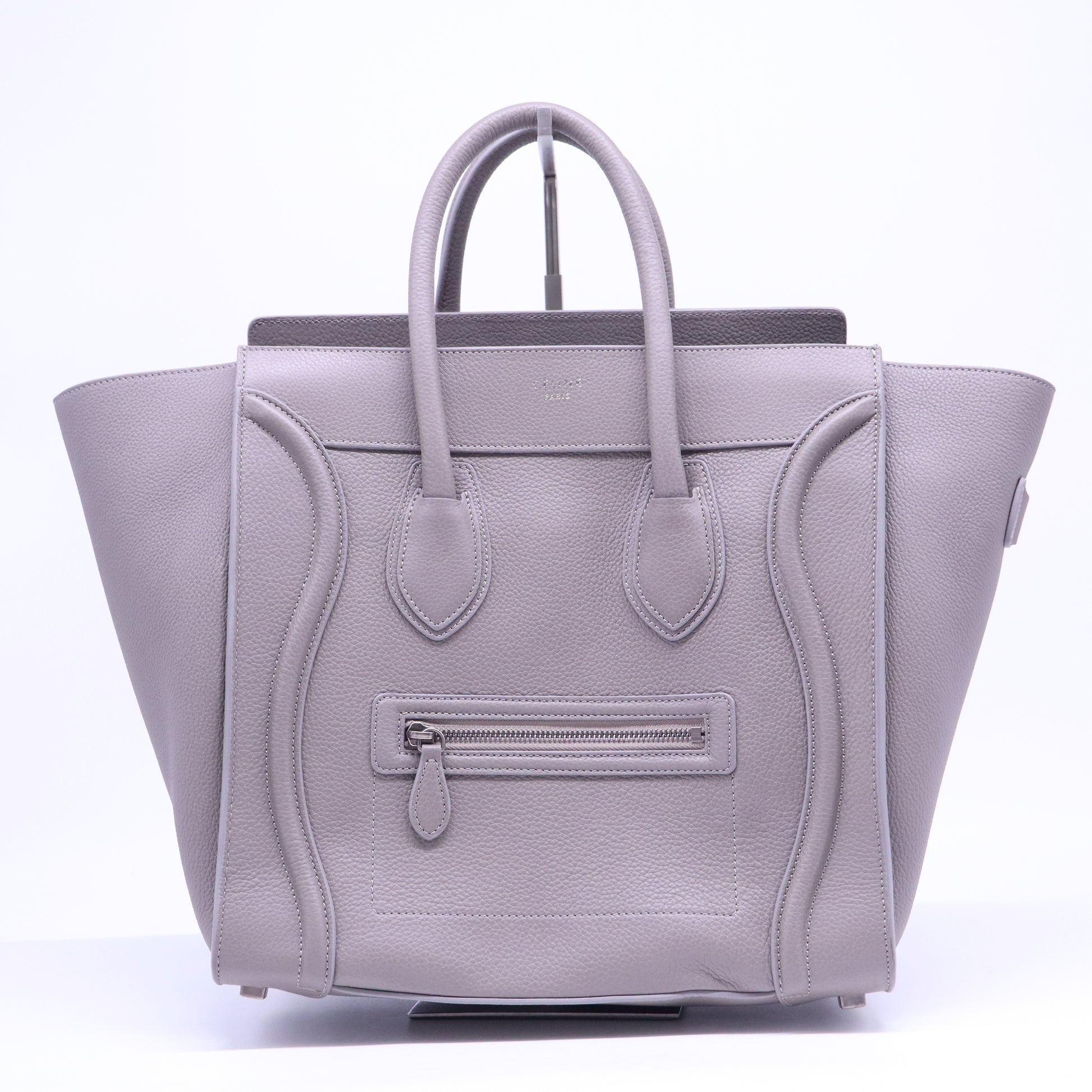 Tricolor Luggage Bag Leather Mini B20875