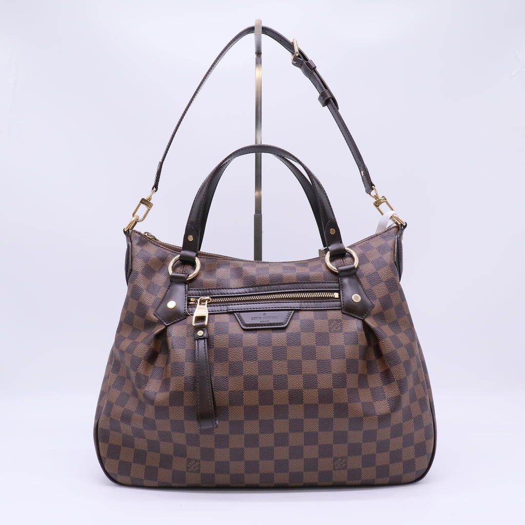 Evora Handbag Damier MM Twins B22492