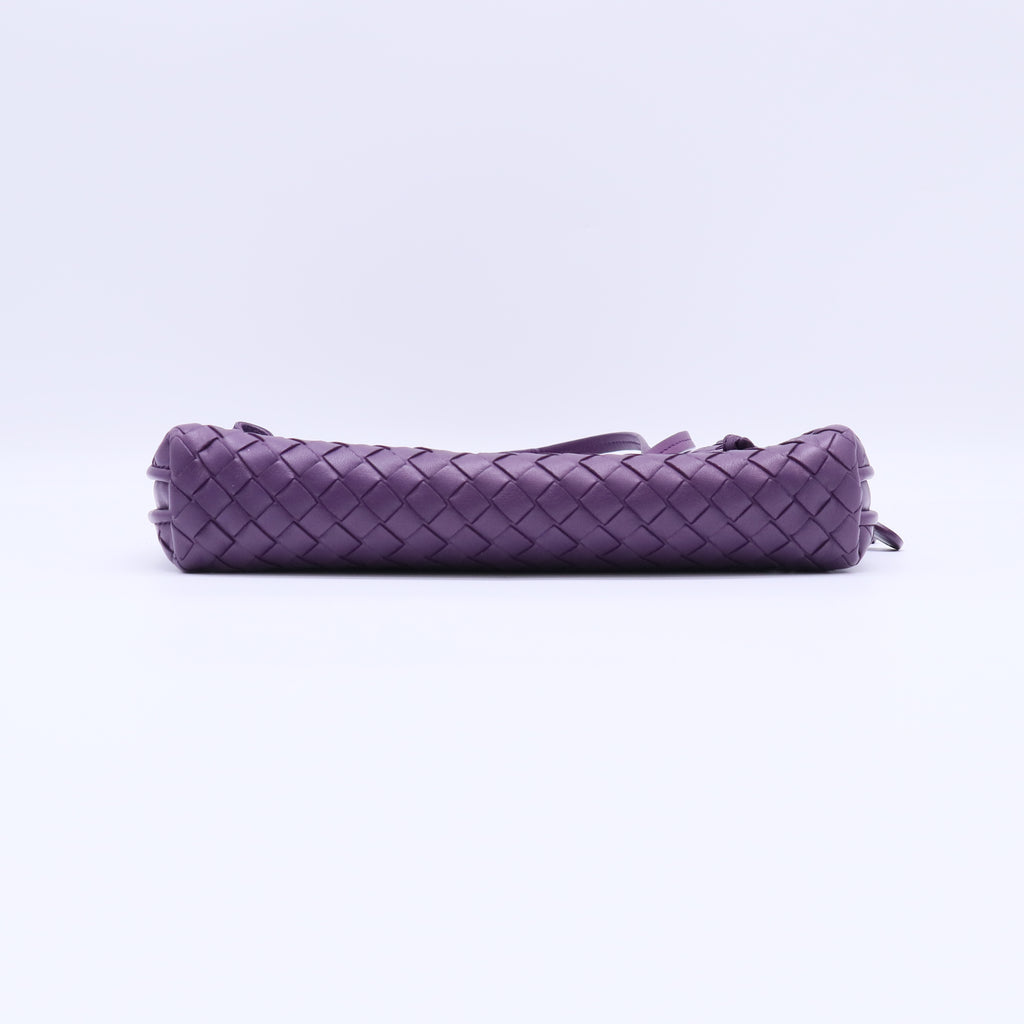 Bottega Veneta  Nappa Intrecciato Nodini Crossbody twins  B22246