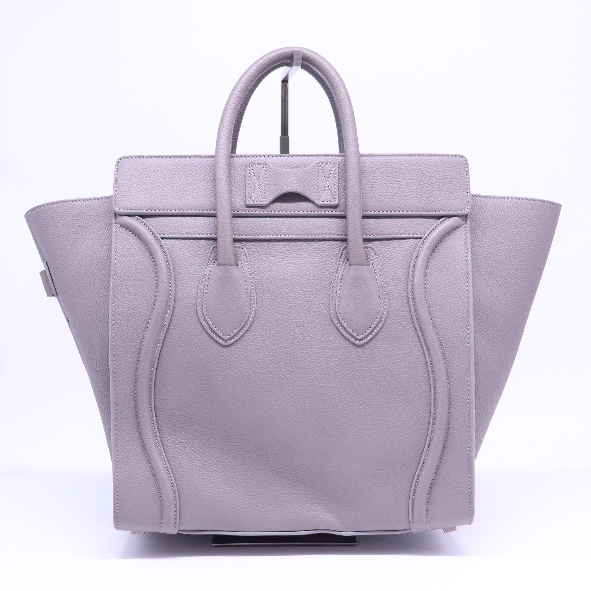 Tricolor Luggage Bag Leather Mini B20875