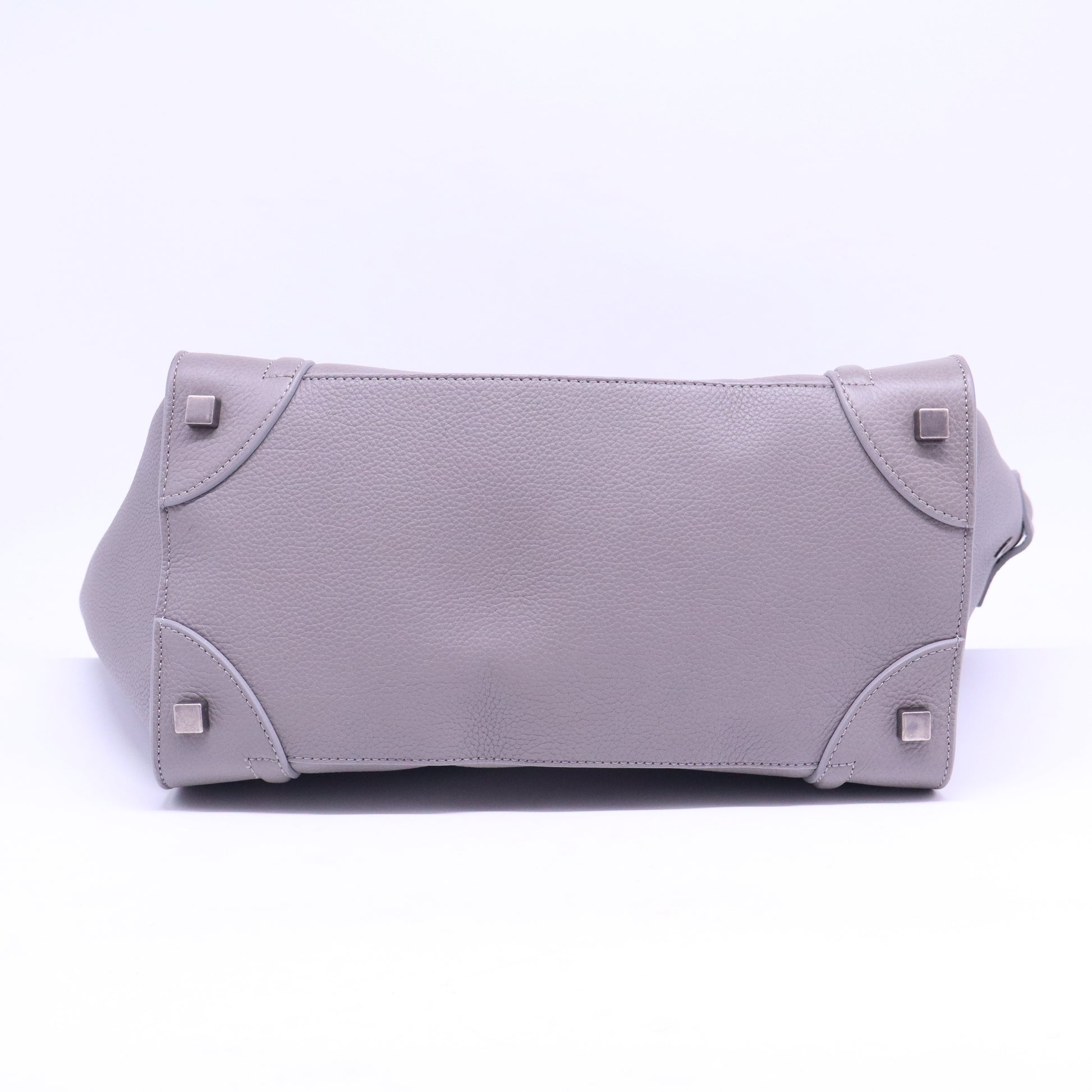 Tricolor Luggage Bag Leather Mini B20875