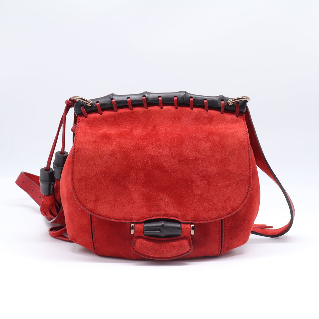 Gucci Leather Crossbody Bag B21747