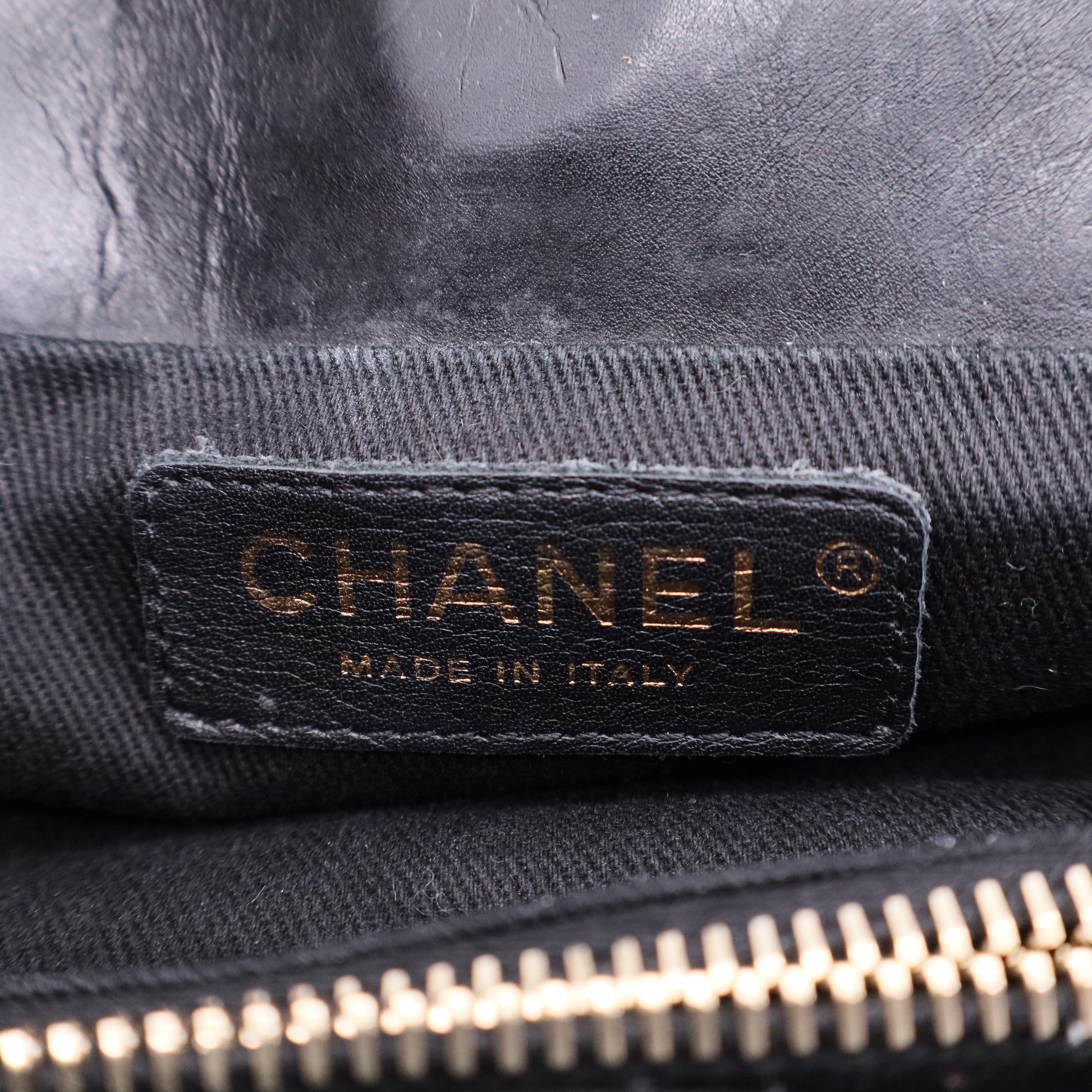 Aged Calfskin Reissue 2.55 Tote Black Twins
