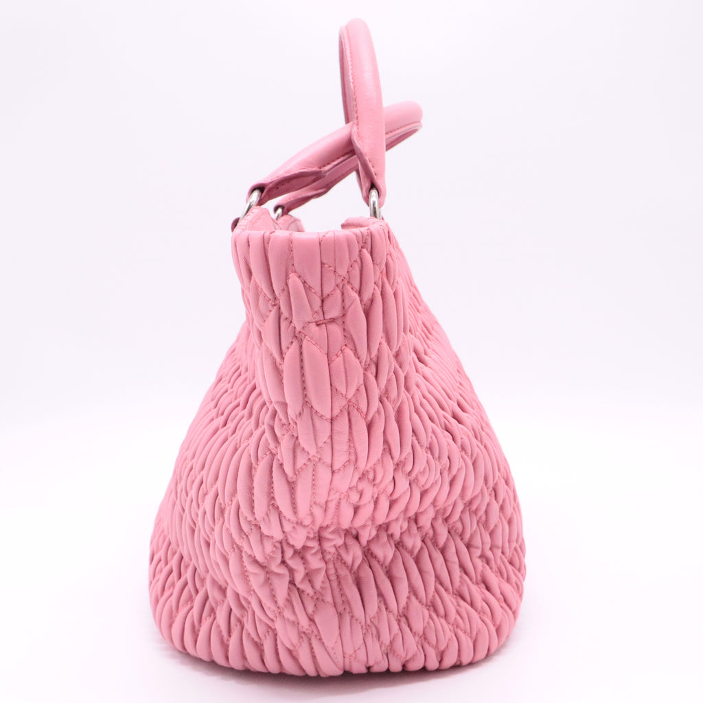 Crystal Tote Matelasse Leather Medium