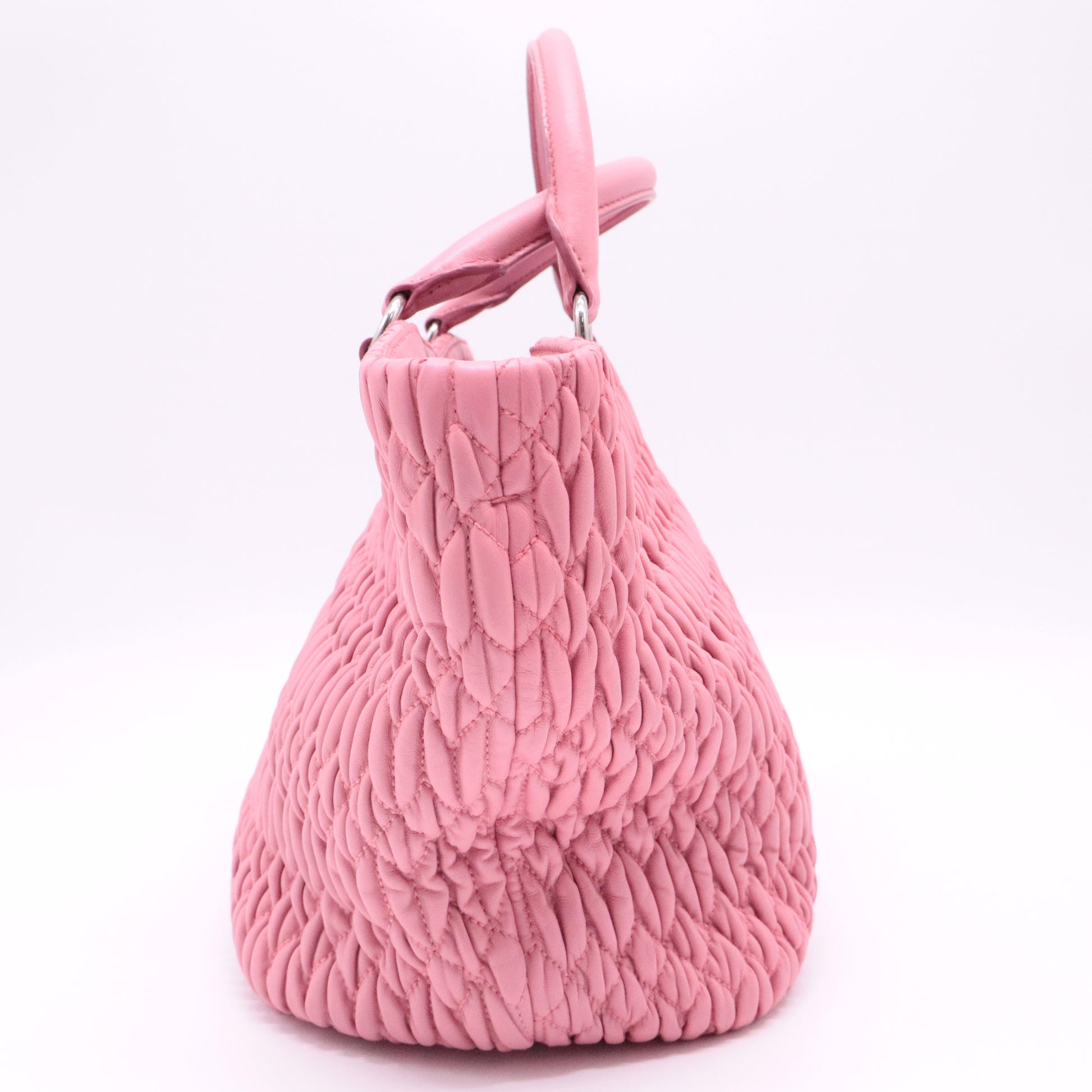 Crystal Tote Matelasse Leather Medium