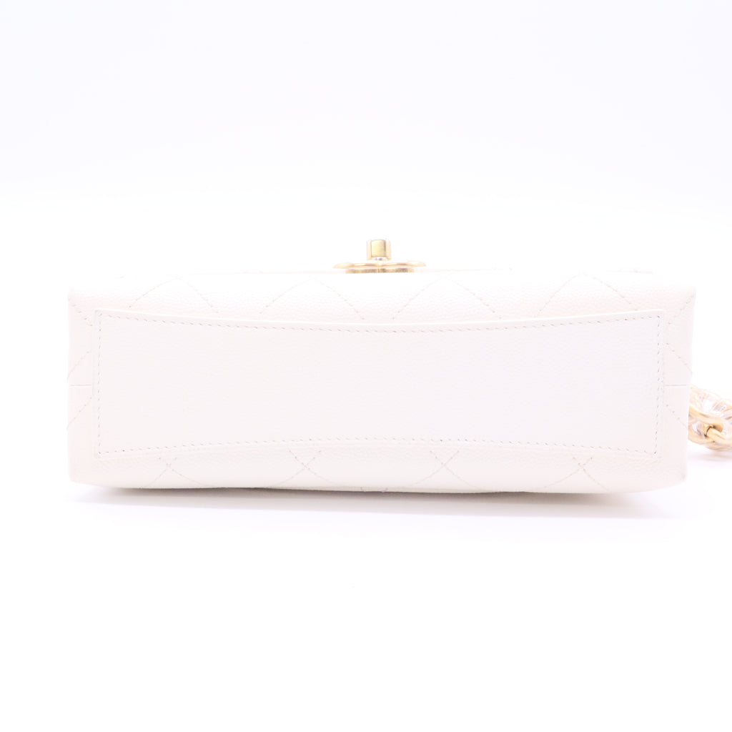 Matelasse Grained Calfskin Shoulder Bag J2183 Twins