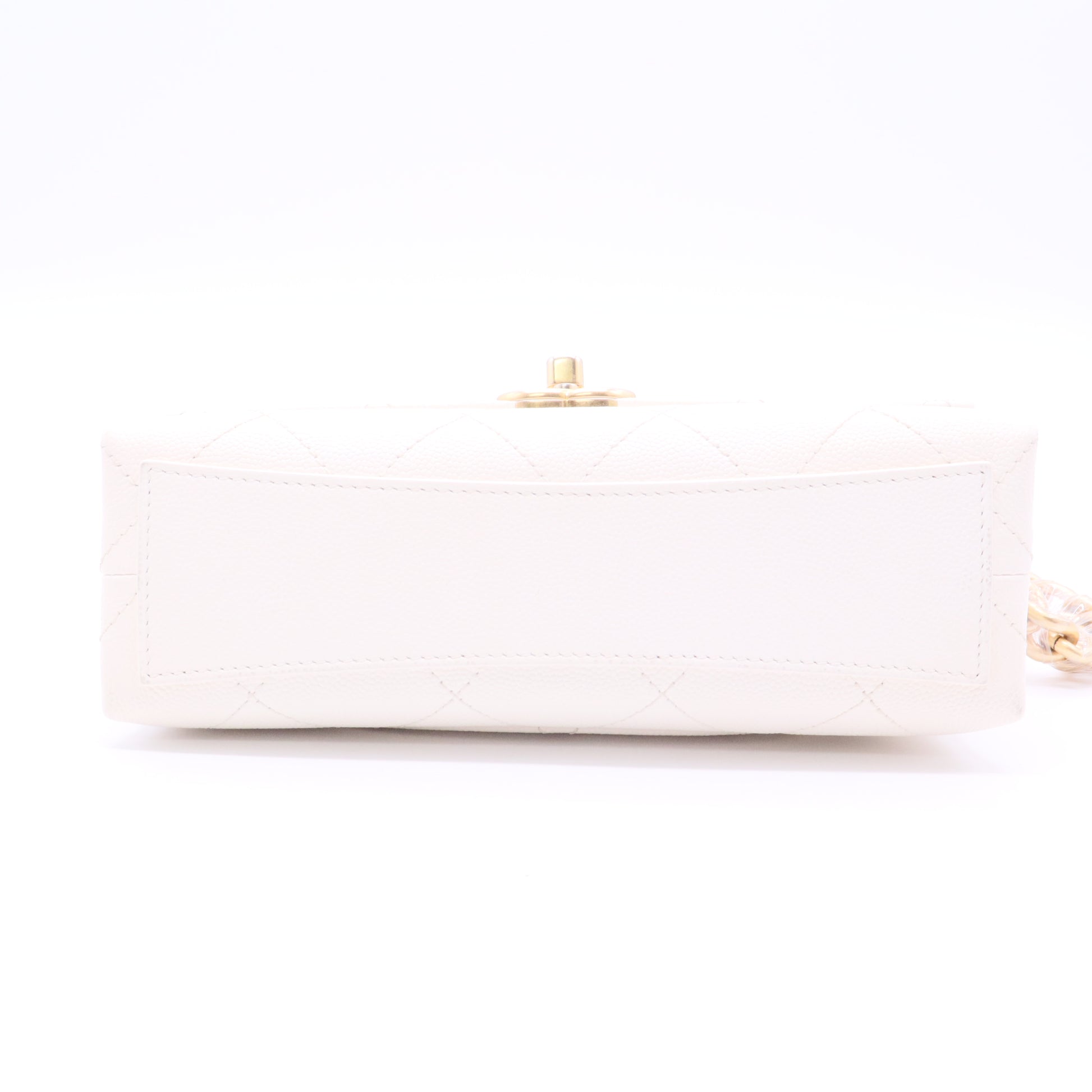 Matelasse Grained Calfskin Shoulder Bag J2183 Twins