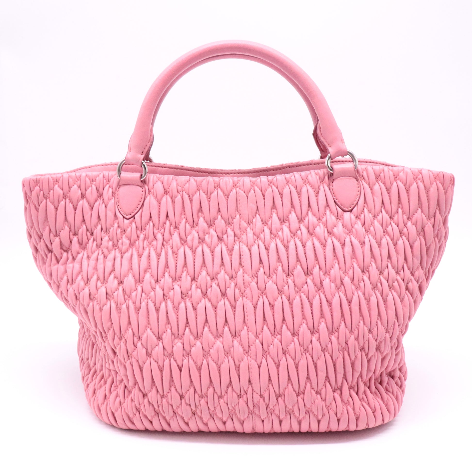 Crystal Tote Matelasse Leather Medium