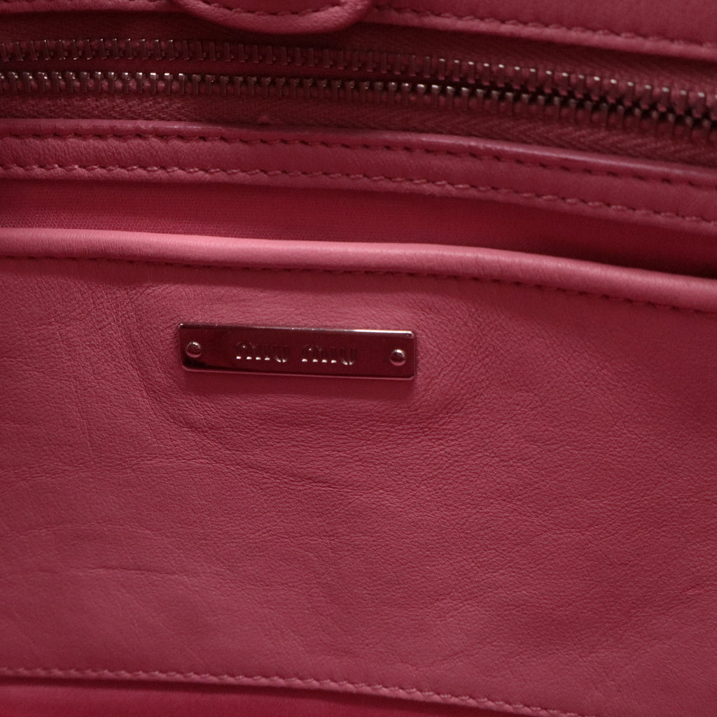 Crystal Tote Matelasse Leather Medium