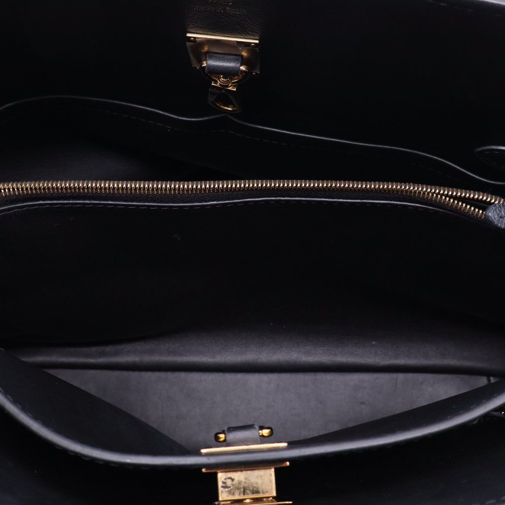 Louis Vuitton Milla Handbag Veau Nuage Calfskin MM Twins