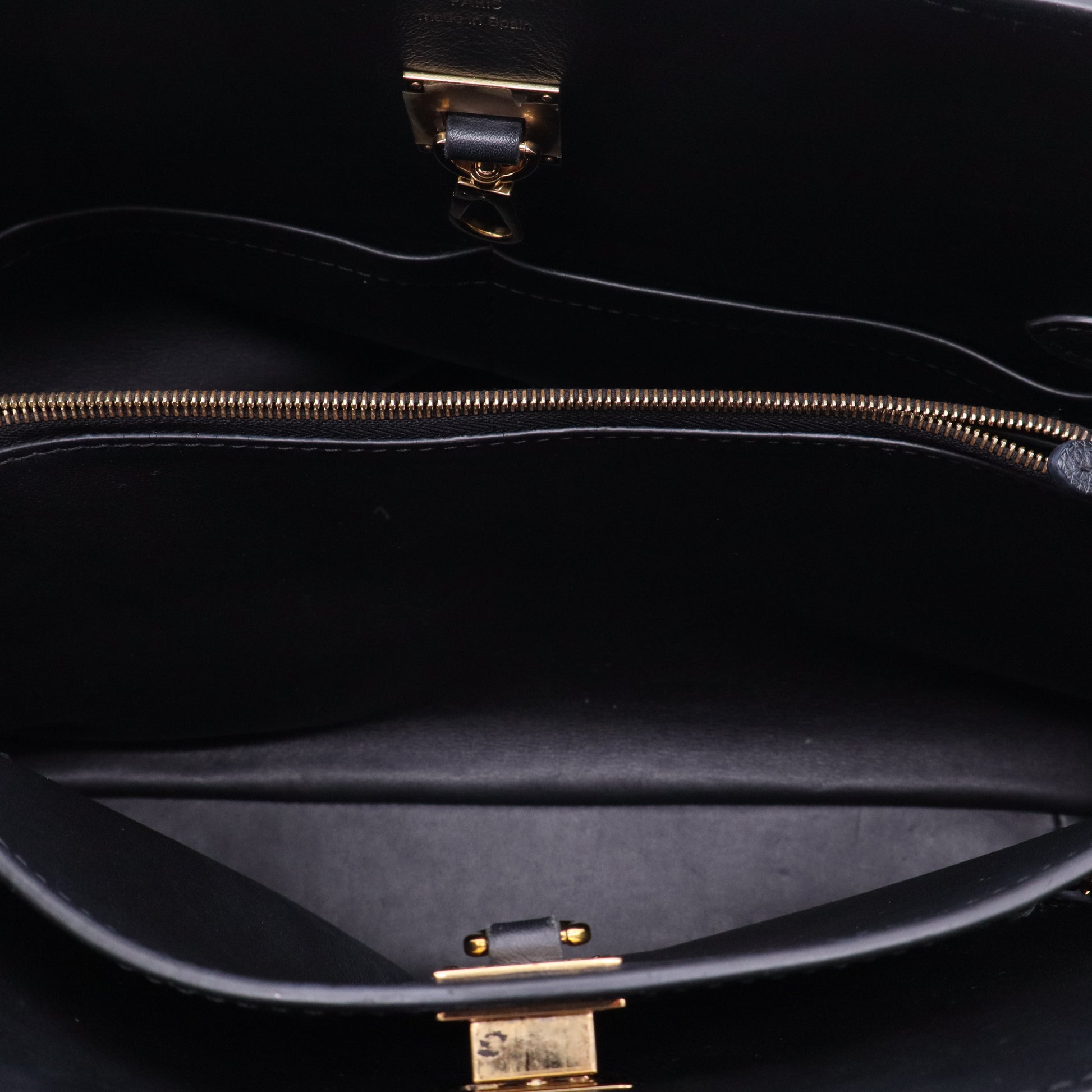 Louis Vuitton Milla Handbag Veau Nuage Calfskin MM Twins