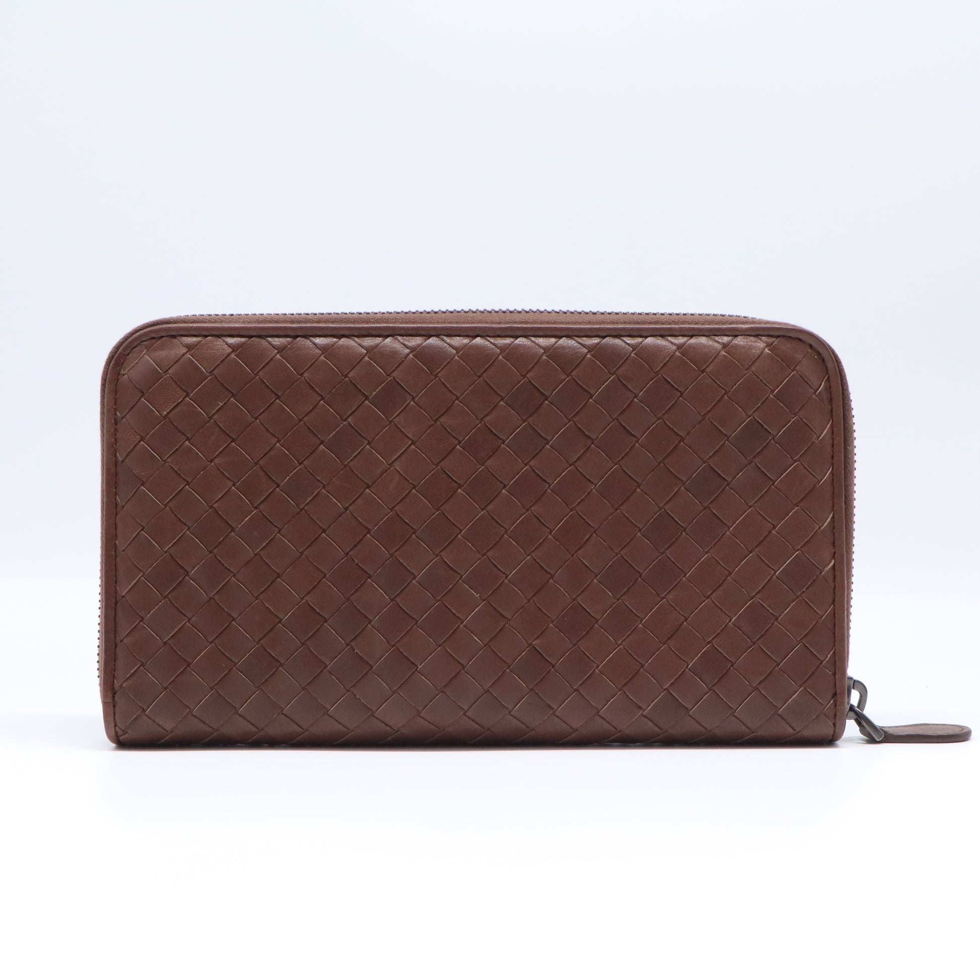 Bottega Veneta Intrecciato Zip Around Long Wallet W21700