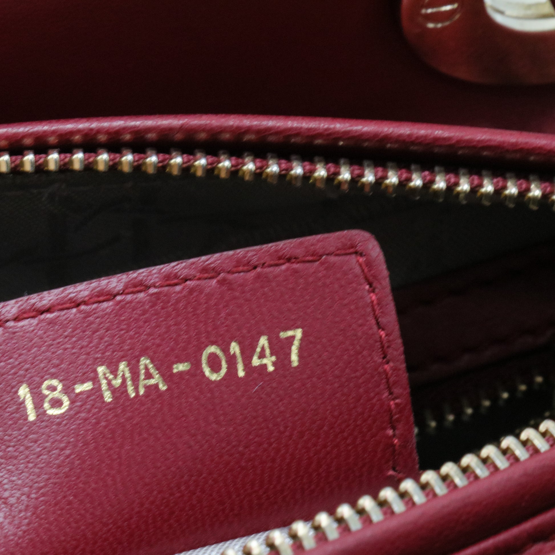Lady Dior Bag Cannage Quilt Lambskin Medium