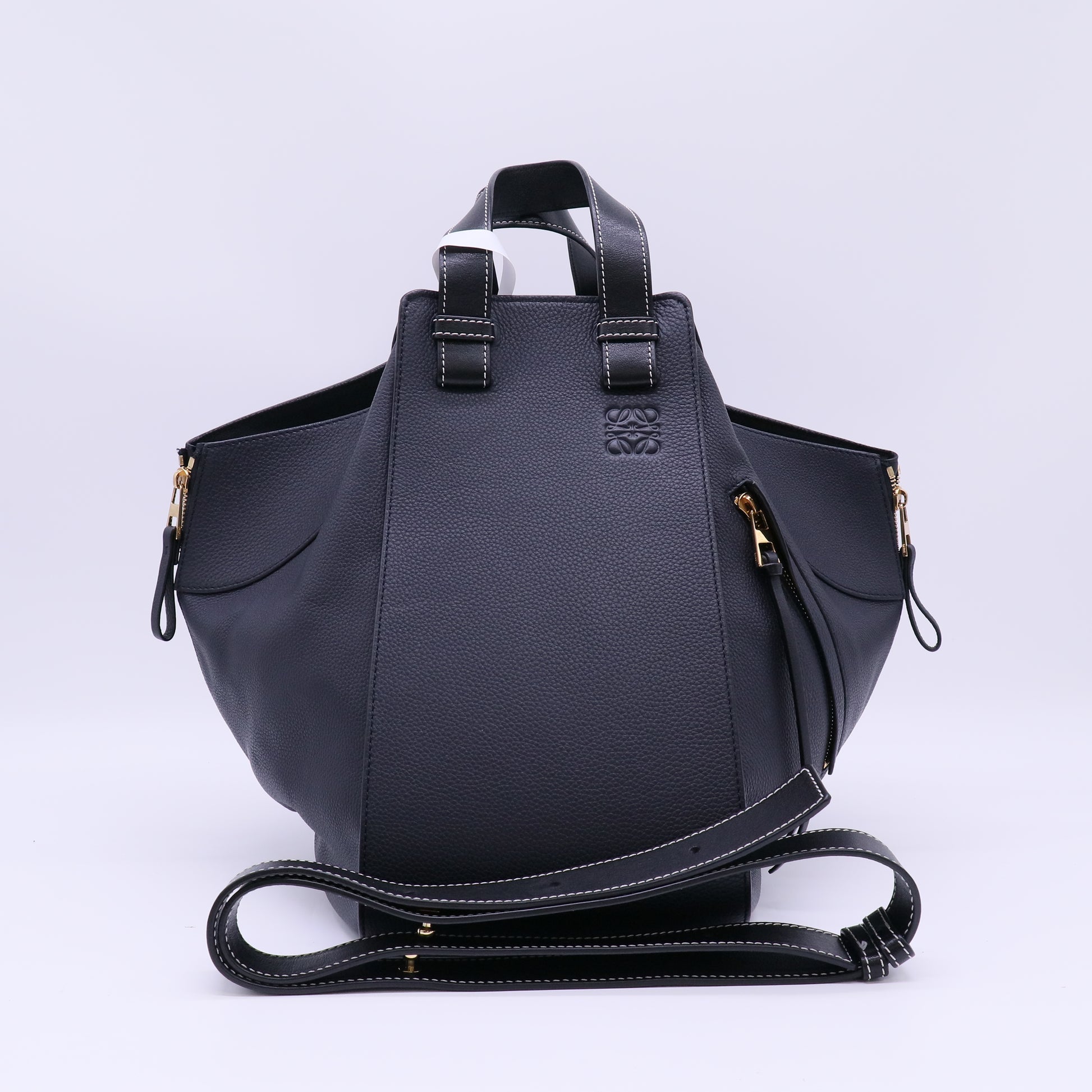 Loewe Medium Hammock Soft Grained Calfskin Shoulder Bag twins B22560