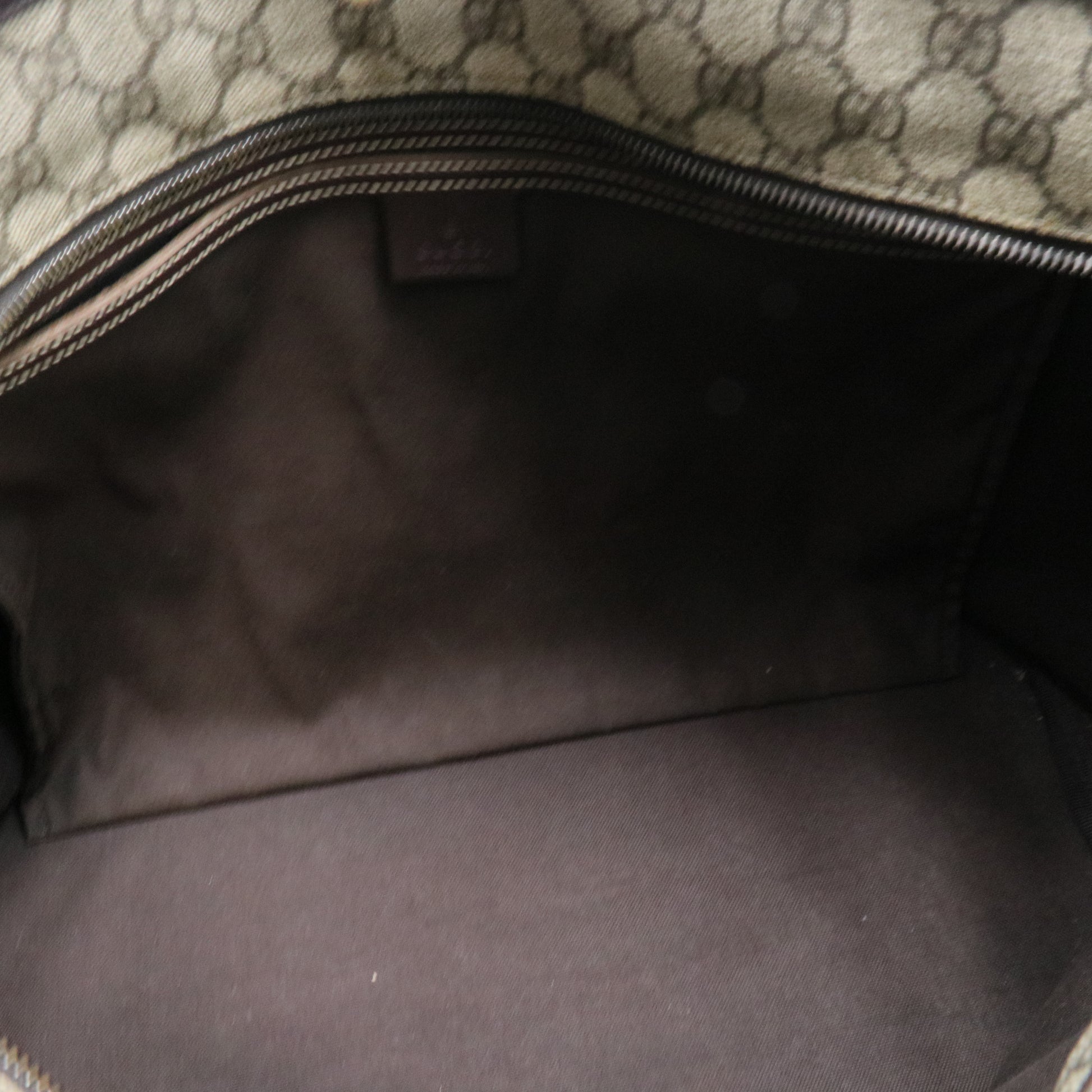 Plus Tote GG Coated Canvas with Leather Large