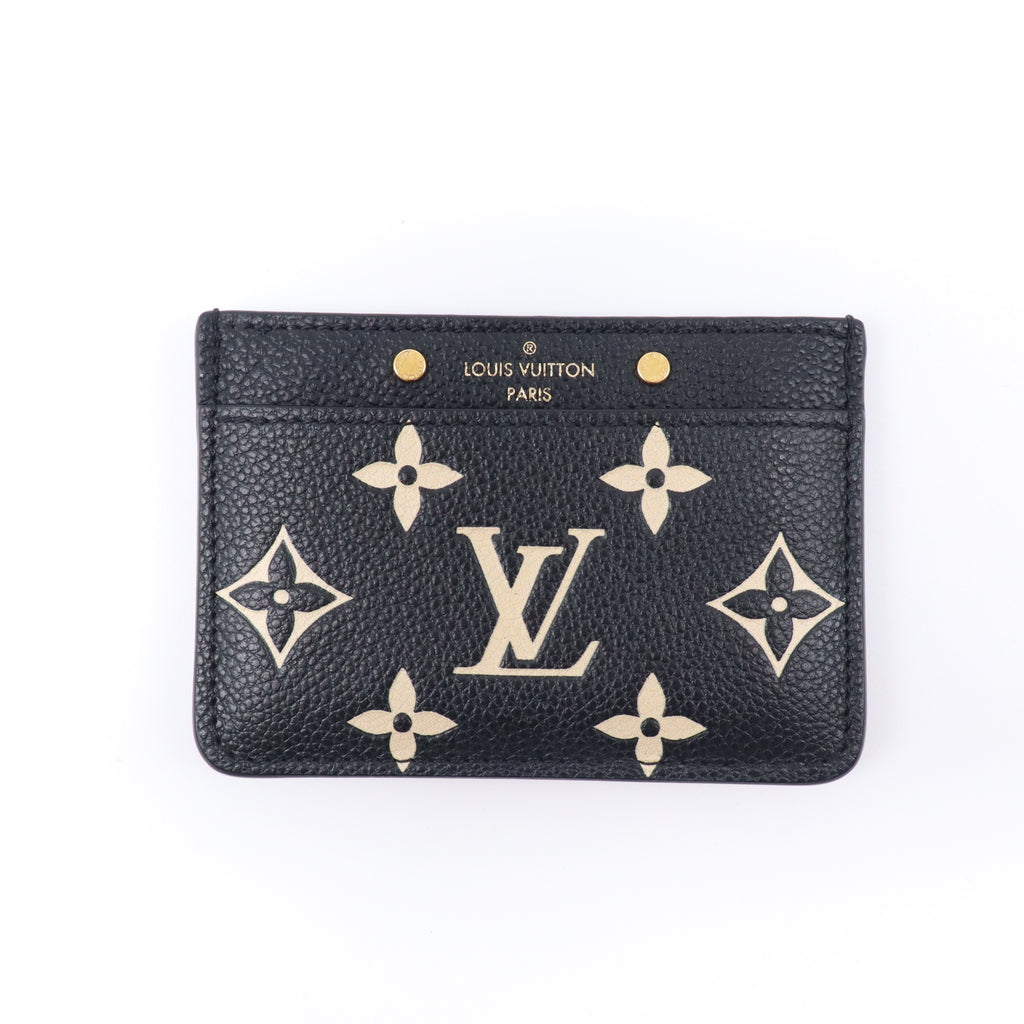Louis Vuitton Monogram Empreinte Giant Card Holder W21737