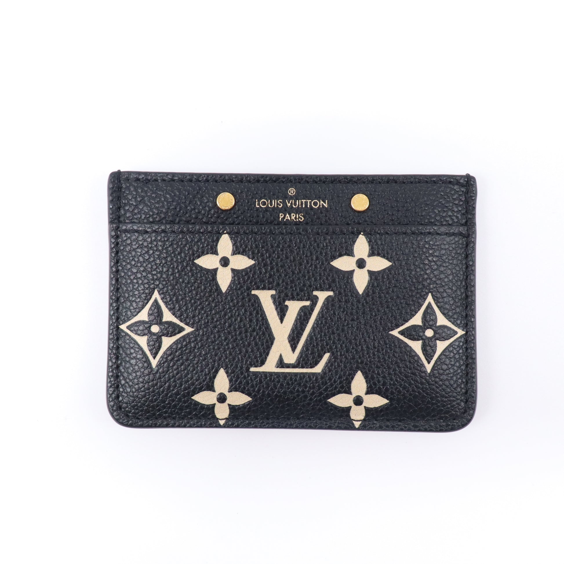 Louis Vuitton Monogram Empreinte Giant Card Holder W21737