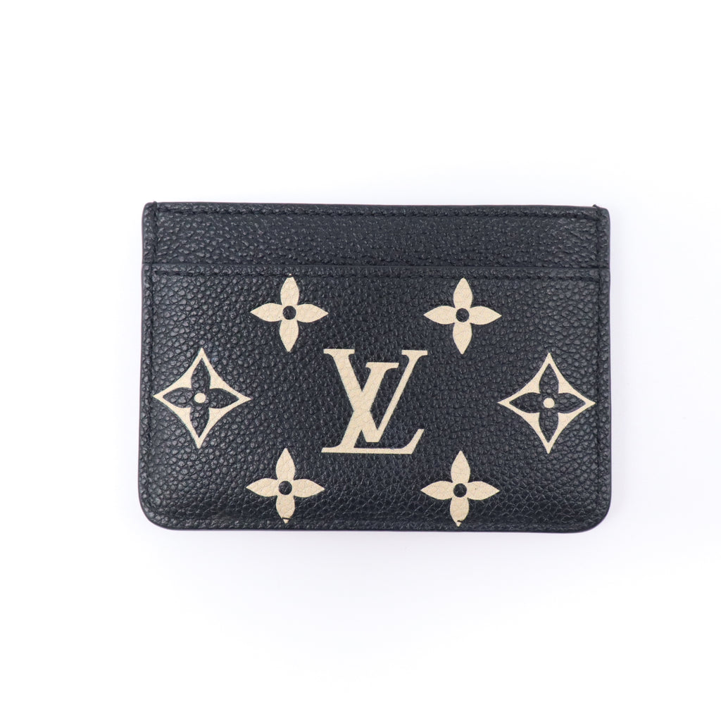Louis Vuitton Monogram Empreinte Giant Card Holder W21737