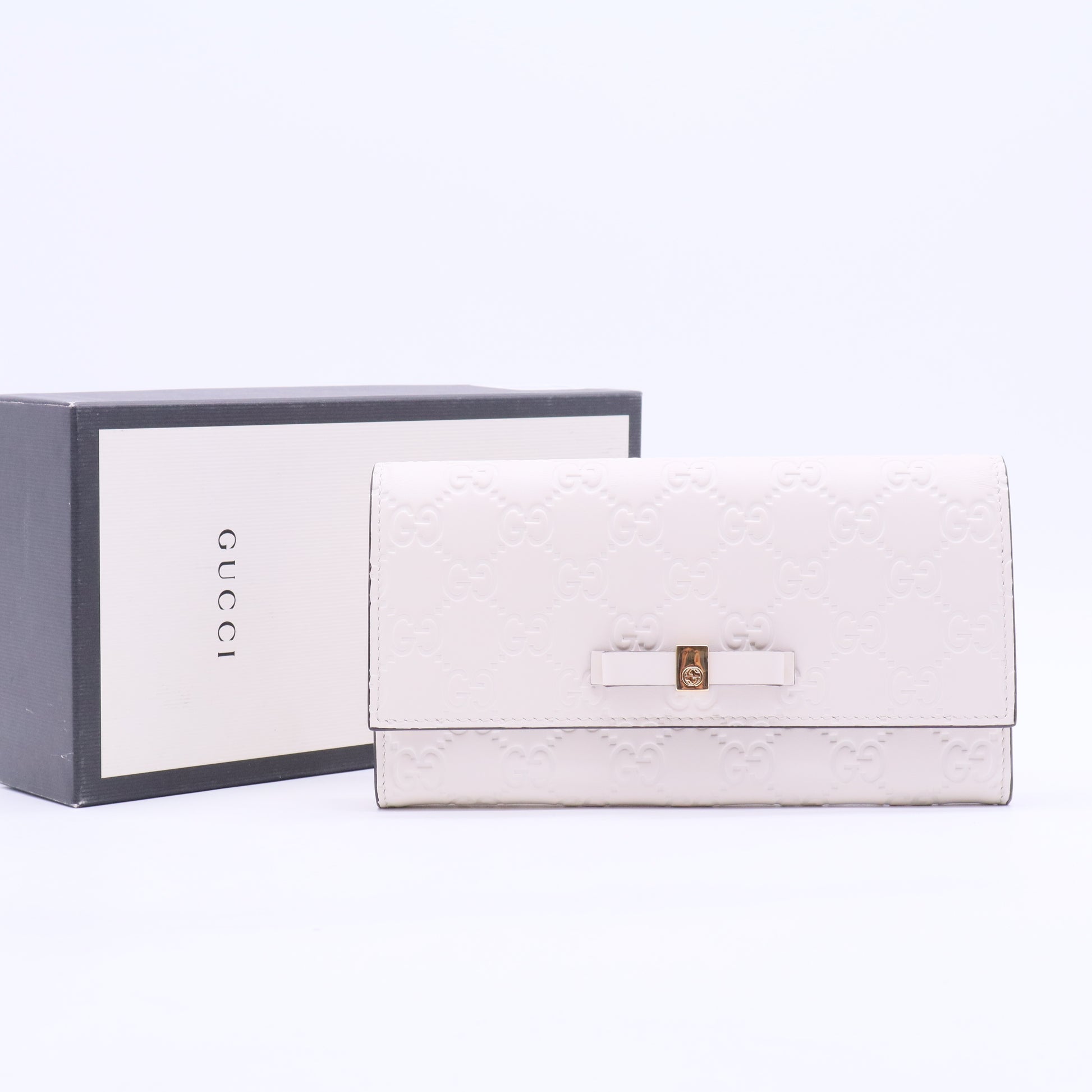 Interlocking G Logo Leather Wallet