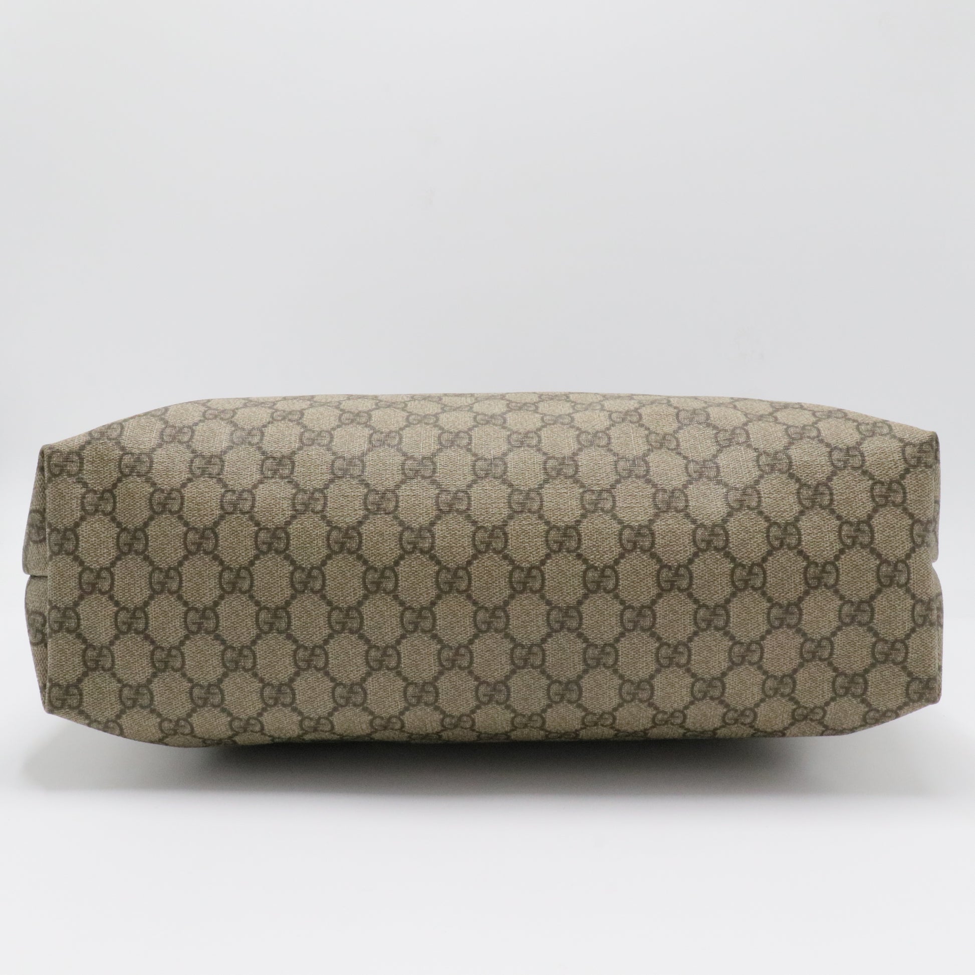 Plus Tote GG Coated Canvas with Leather Large