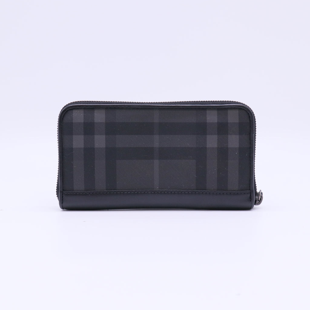 Burberry London Check Zip Around Wallet W21833