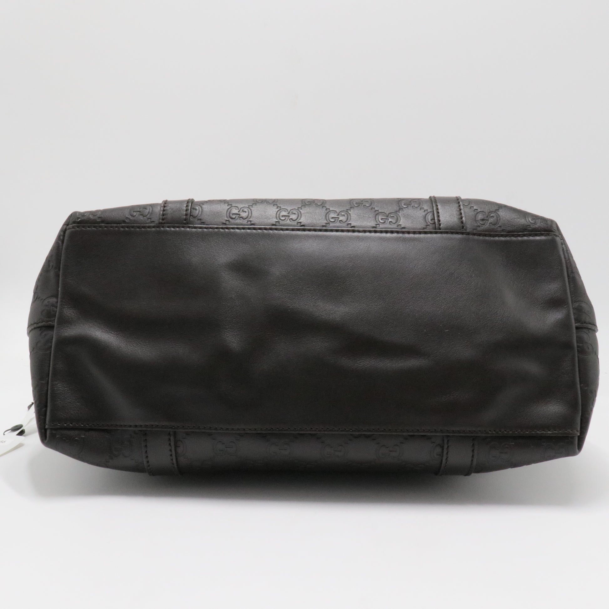 GG Charm Dome Handle Bag Guccissima Leather Medium