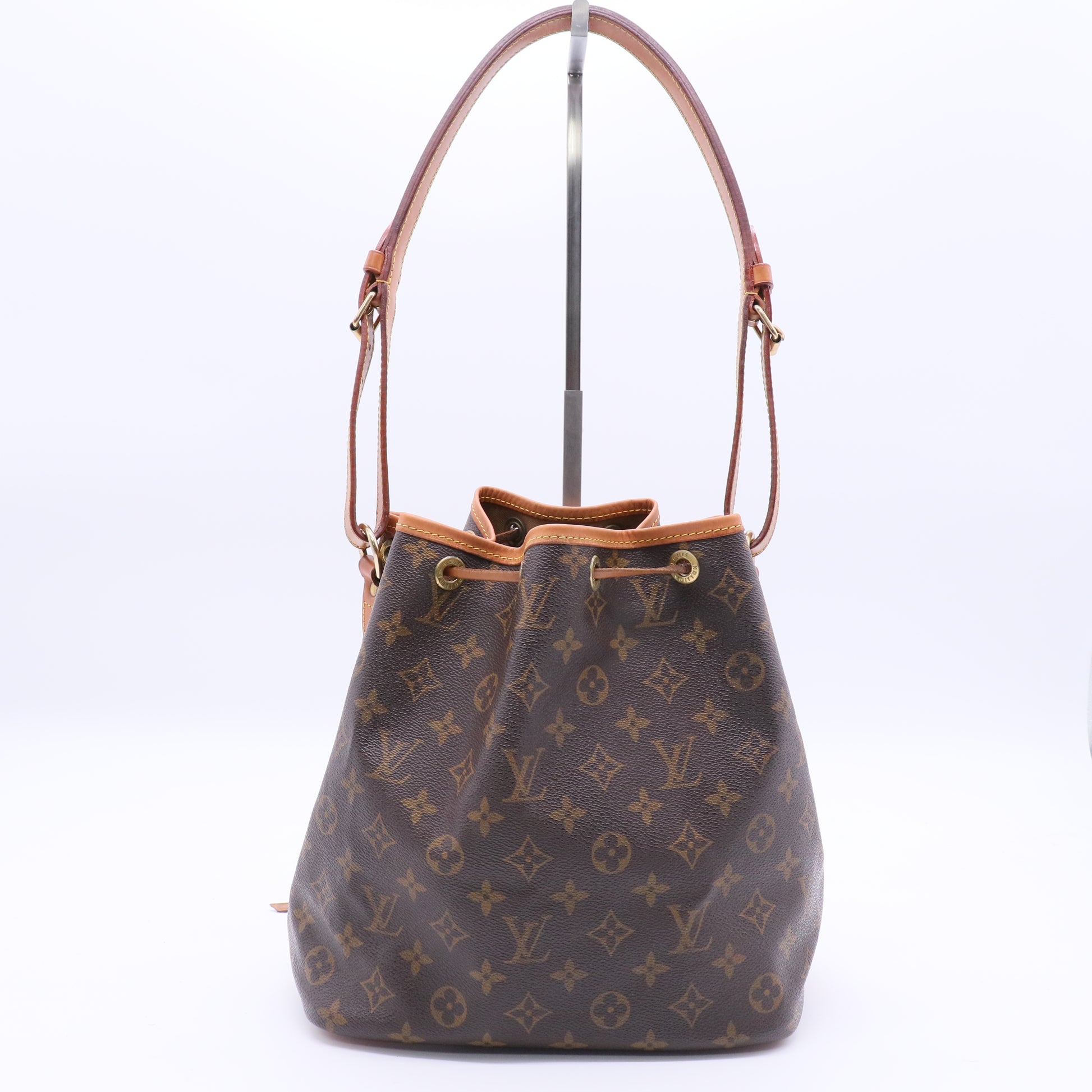Louis Vuitton Noe Handbag Monogram Canvas Twins B10858