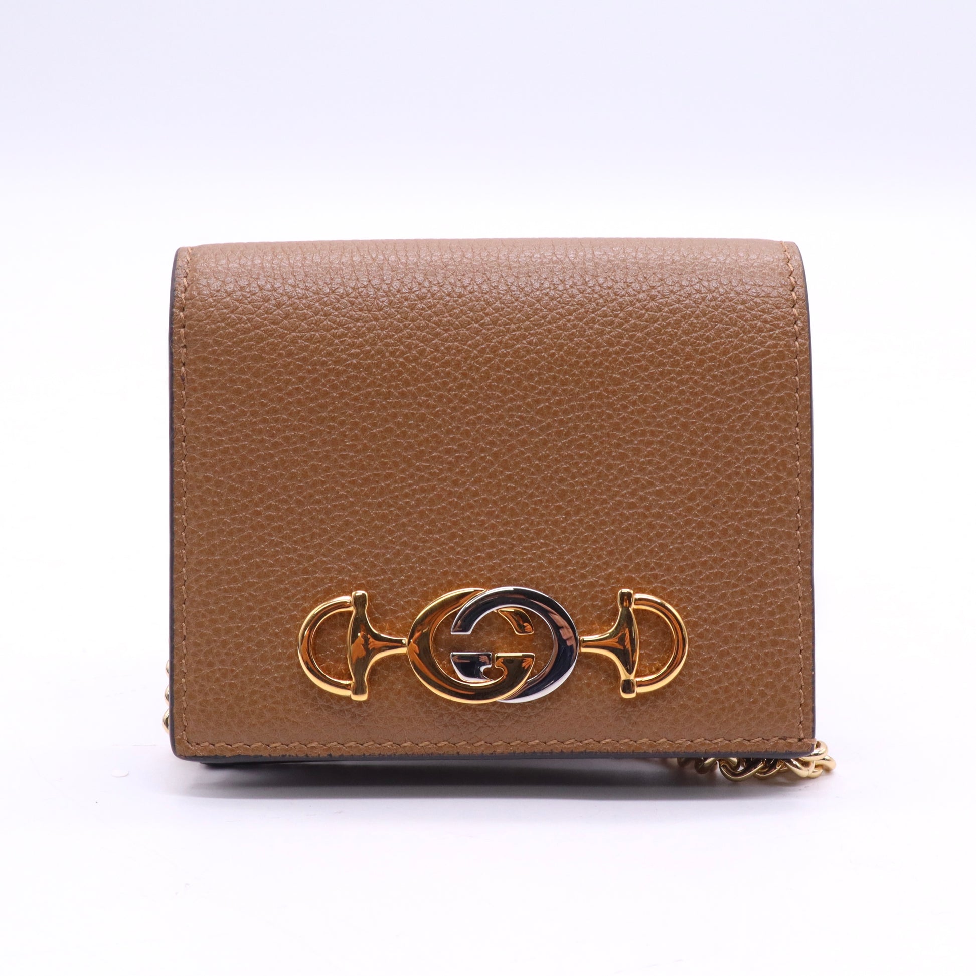 Gucci Zumi Interlocking G Horsebit Bifold Wallet Twins W20955