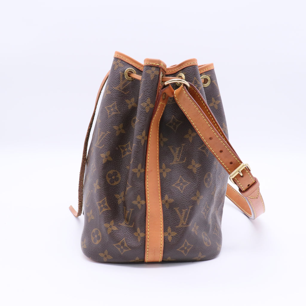 Louis Vuitton Noe Handbag Monogram Canvas Twins B10858